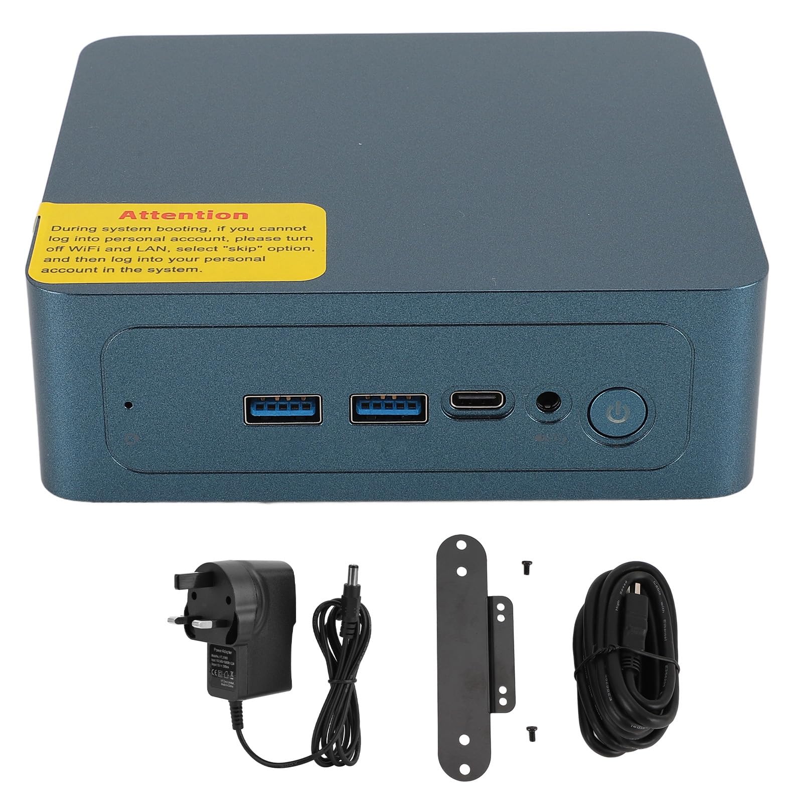 Cuifati Mini PC with Intel Core i3-1215U Processor | 8GB DDR4 RAM 2666MHz | WiFi 6E & Bluetooth 5.2 | Compact Desktop Computer with USB 3.2, USB-C, HDMI | PCIe 4.0 NVMe Support | Windows 11 Pro | UK Plug | Perfect for Home Office, Gaming & Streaming