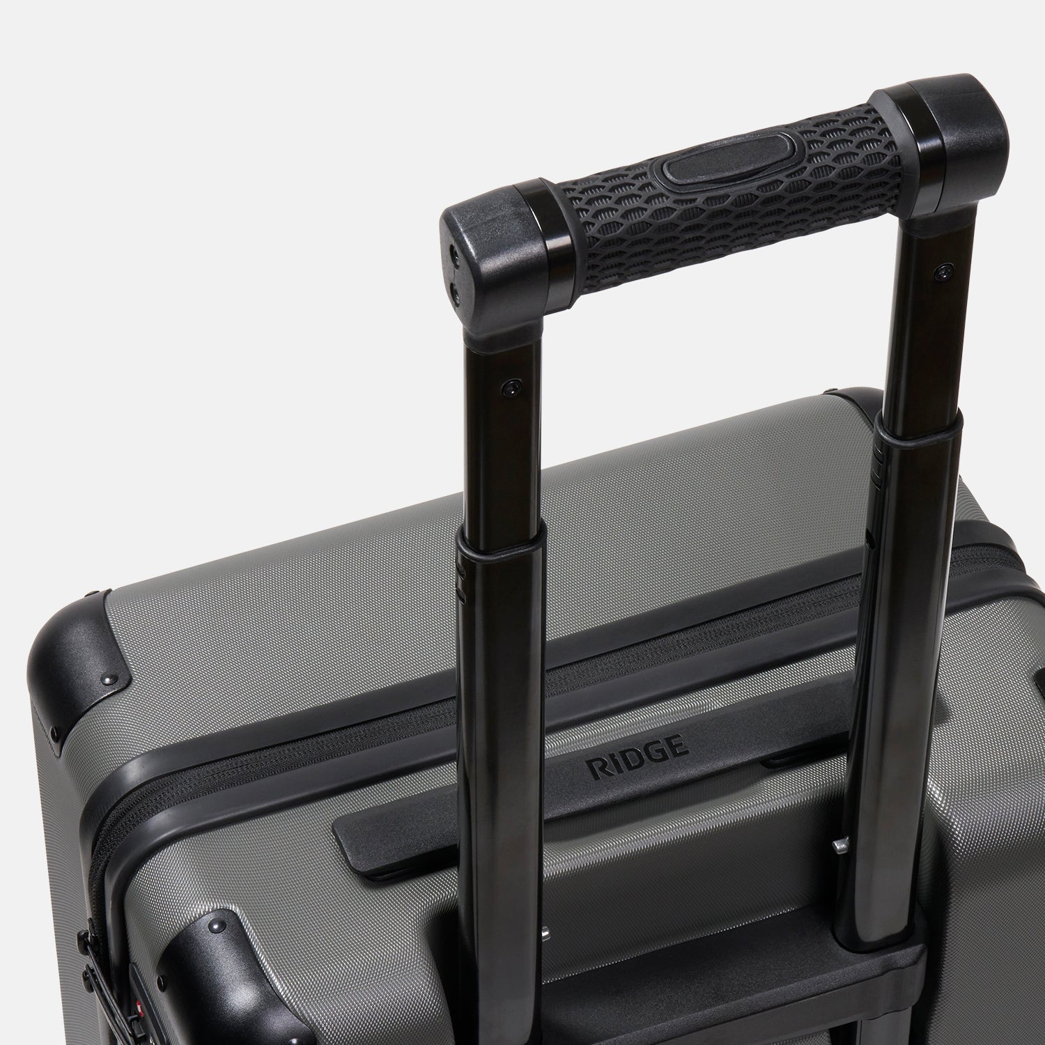 The Ridge Carry On Luggage - Gunmetal Gray Travel Suitcase for Business & Vacation | Durable & Stylish Carry-On Bag for Airplane Travel