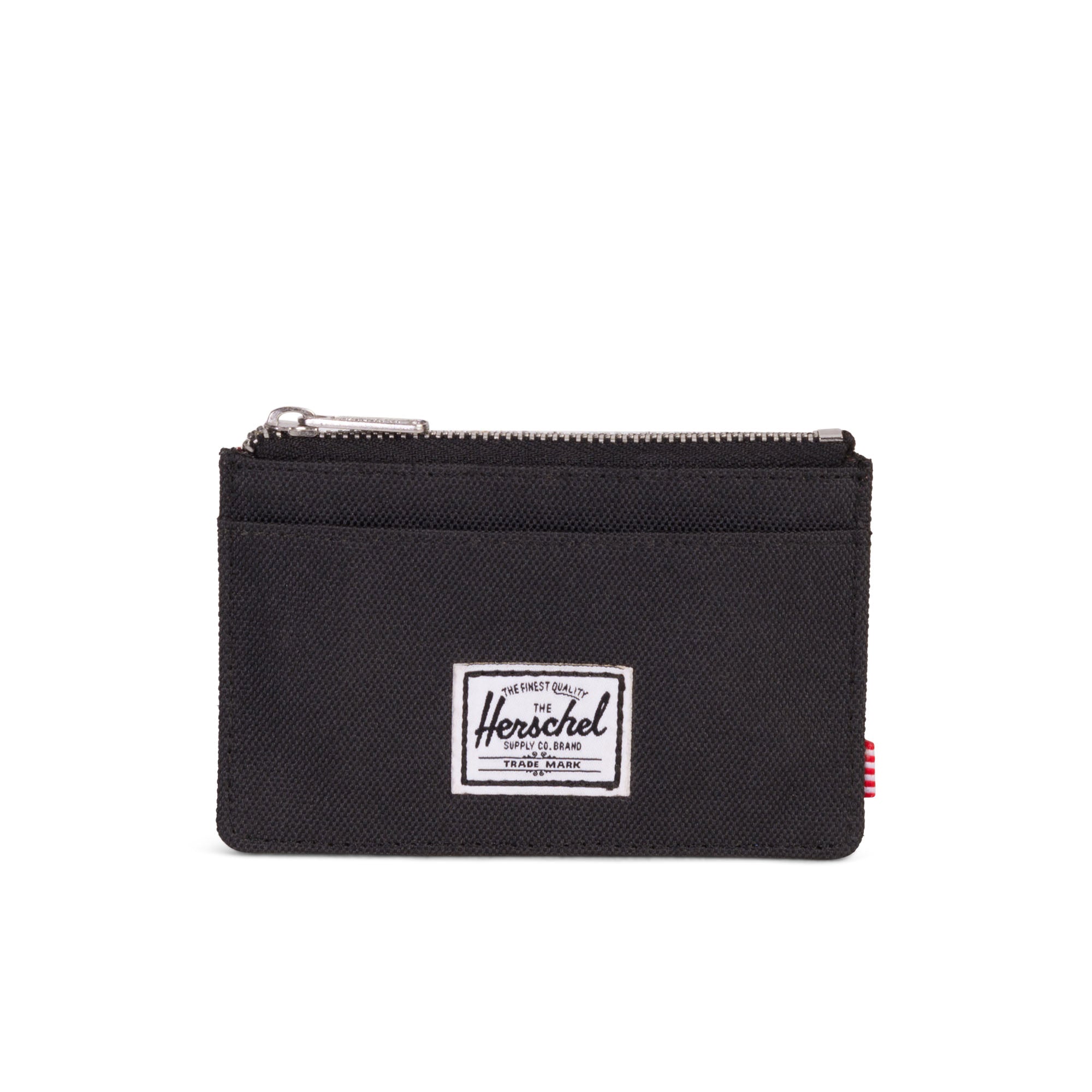 Herschel Oscar Wallet for Men - Slim RFID Blocking Leather Bifold Wallet - Black | Perfect for Everyday Use, Travel & Gifting