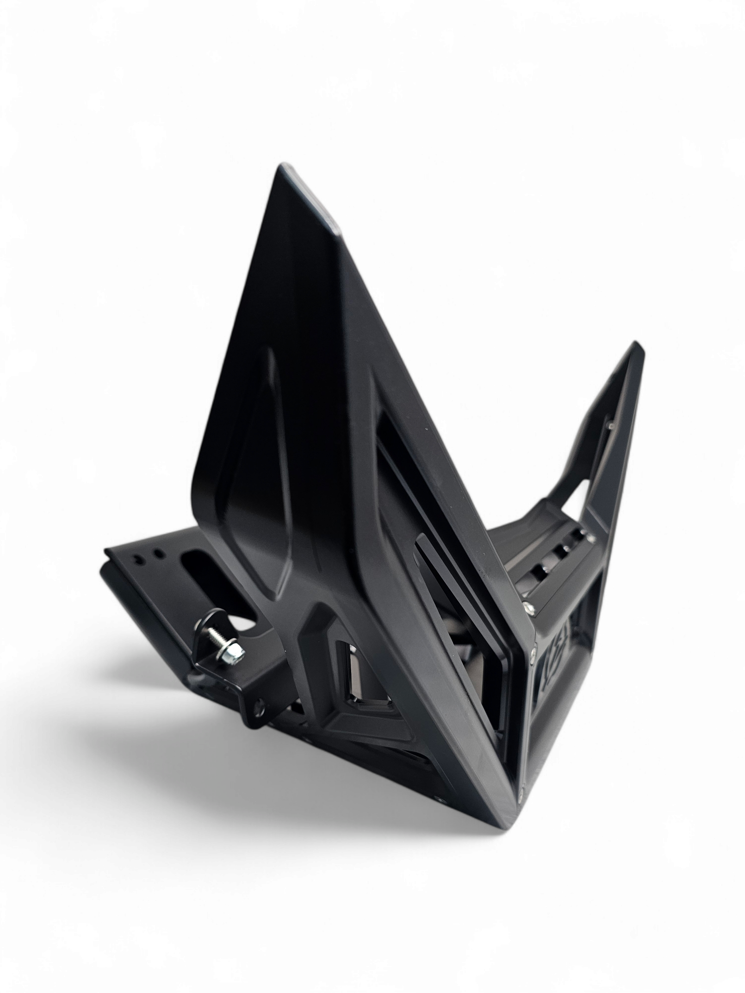 Can Am X3 Maverick Front Winch Bumper (2017-Present) - Black Anodized Billet Aluminum FWB210035 | Off-Road & Trail Riding Accessory