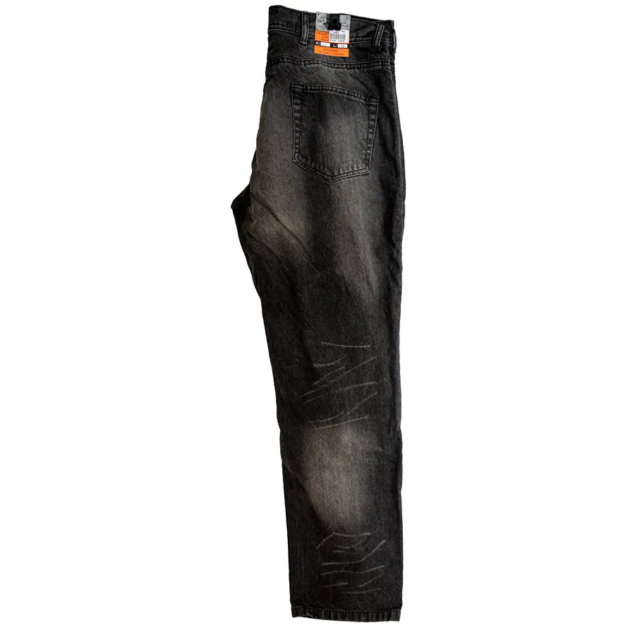 Milwaukee Leather Men's Reinforced Denim Jeans - Durable Work Pants for Construction, Motorcycle Riding & Outdoor Activities