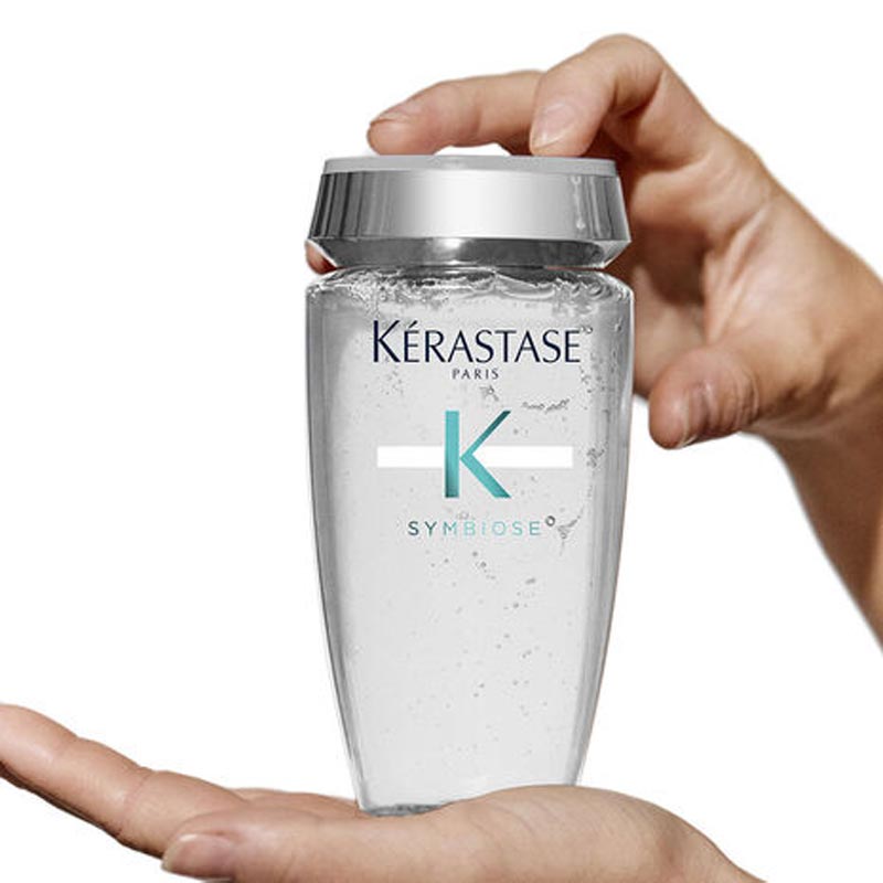 Kérastase Symbiose Purifying Anti-Dandruff Shampoo for Oily & Sensitive Scalp - Cellular Treatment for Flaky, Itchy Scalp | Daily Use for Healthy Hair Care