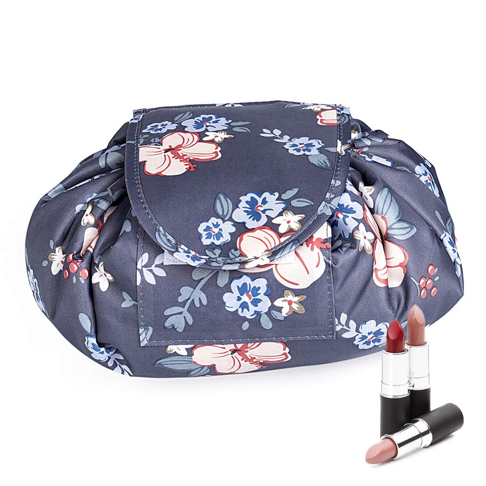 Waterproof Travel Cosmetic Bag - Large Capacity Makeup Organizer for Beauty Professionals, Portable Quick Pack for Travel, Gym & On-the-Go Use