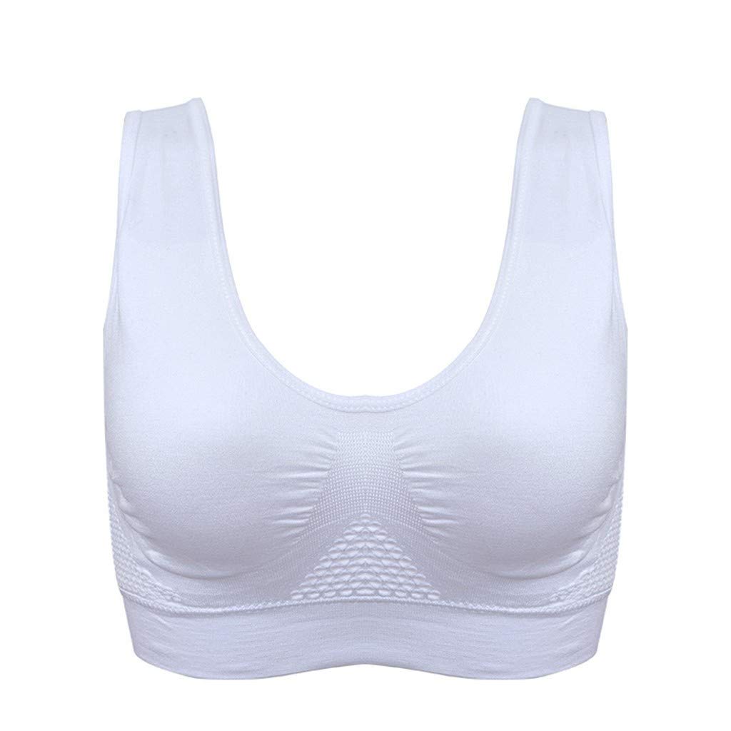 Muranba Women's Sexy Lingerie - Breathable Cooling Wireless Sports Bra for Yoga, Gym & Summer Workouts - Comfortable Workout Top for Active Women