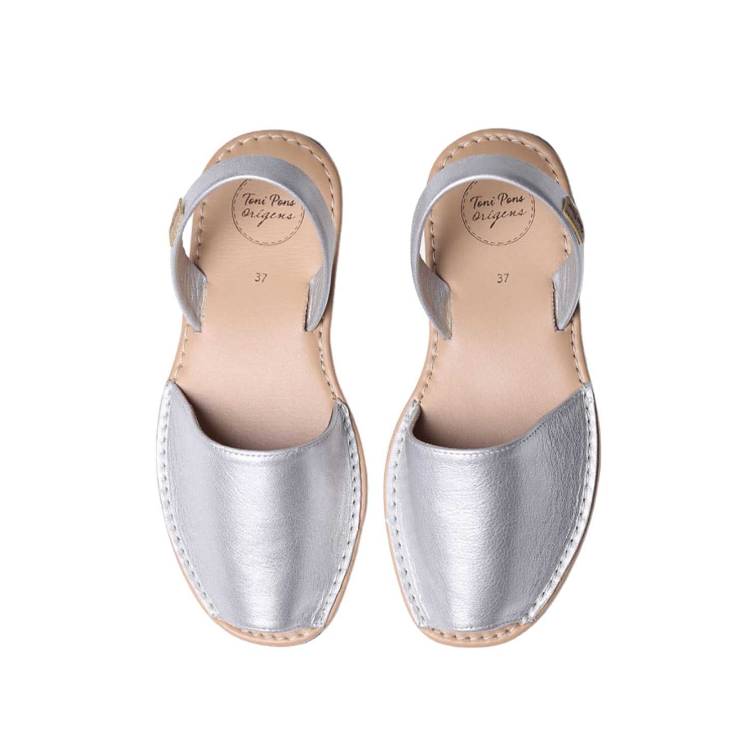 Open Toe Classic Menorquine Leather Sandals for Women - Comfortable Sling Back Strap Design - Perfect for Beach, Vacation & Summer Outfits