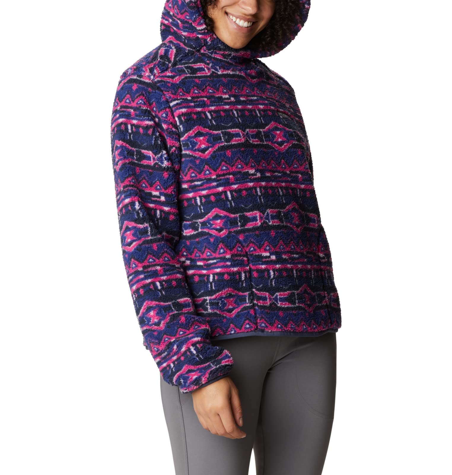 Columbia Women's West Bend Hoodie - Lightweight Fleece Pullover for Hiking & Outdoor Activities - Comfortable & Stylish Casual Wear