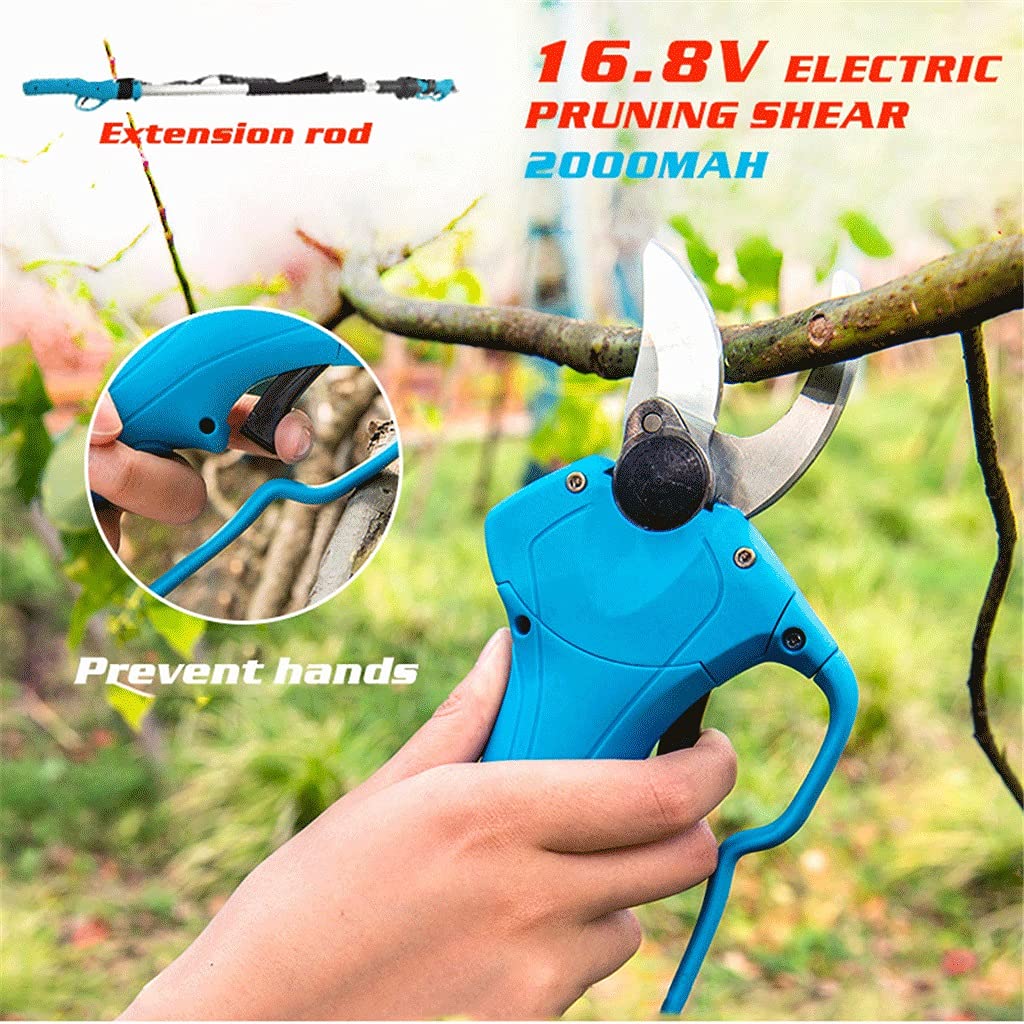 16.8V Cordless Lithium-ion Pruning Shear - Electric Tree Branch Cutter for Bonsai, Gardening & Landscaping | Lightweight, Efficient & Easy to Use for Professional & Home Gardeners