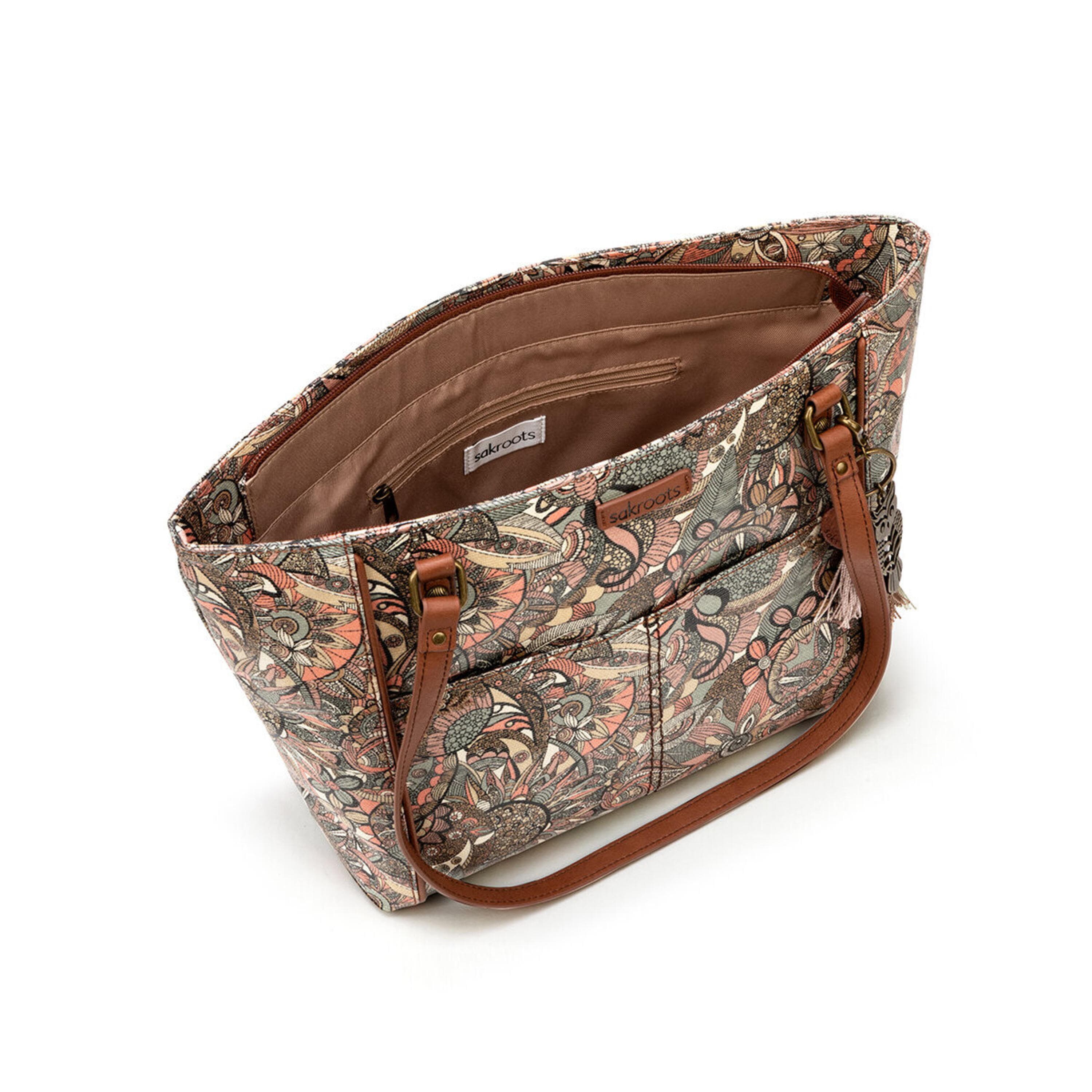 Stylish Metro Tote Canvas Bag in Sienna Spirit Desert Color - Perfect for Work, Travel & Everyday Use