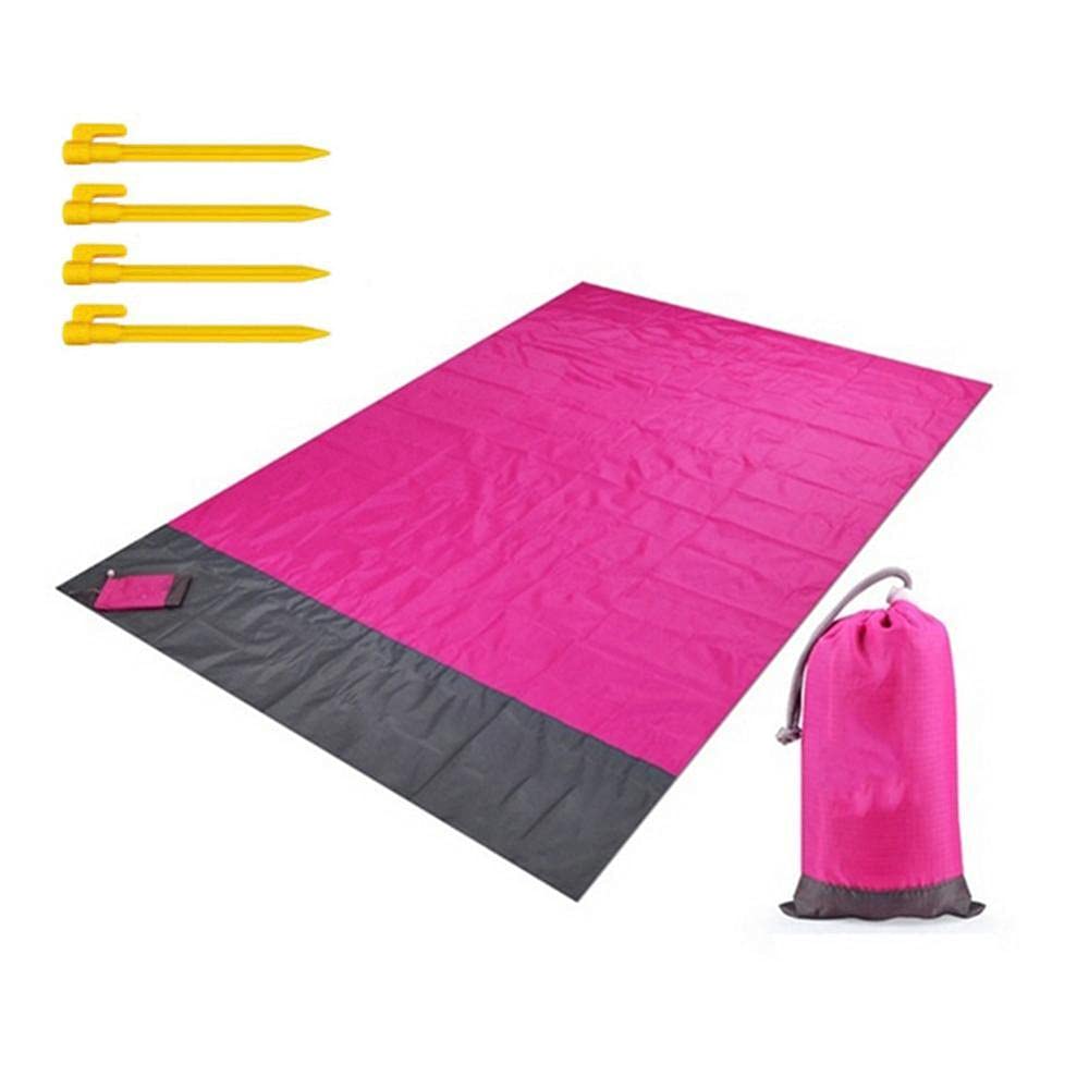 Waterproof Outdoor Blanket - Sandproof Beach Blanket for Camping, Picnic & Travel - Lightweight, Portable & Foldable Mat for Beach, Park & Backyard Use