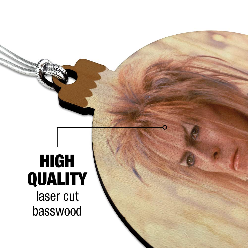 David Bowie as Jareth from Labyrinth Wooden Christmas Ornament - Unique Holiday Tree Decoration for Bowie Fans, Movie Lovers & Collectors - Perfect for Christmas Decor, Gift Giving & Pop Culture Enthusiasts