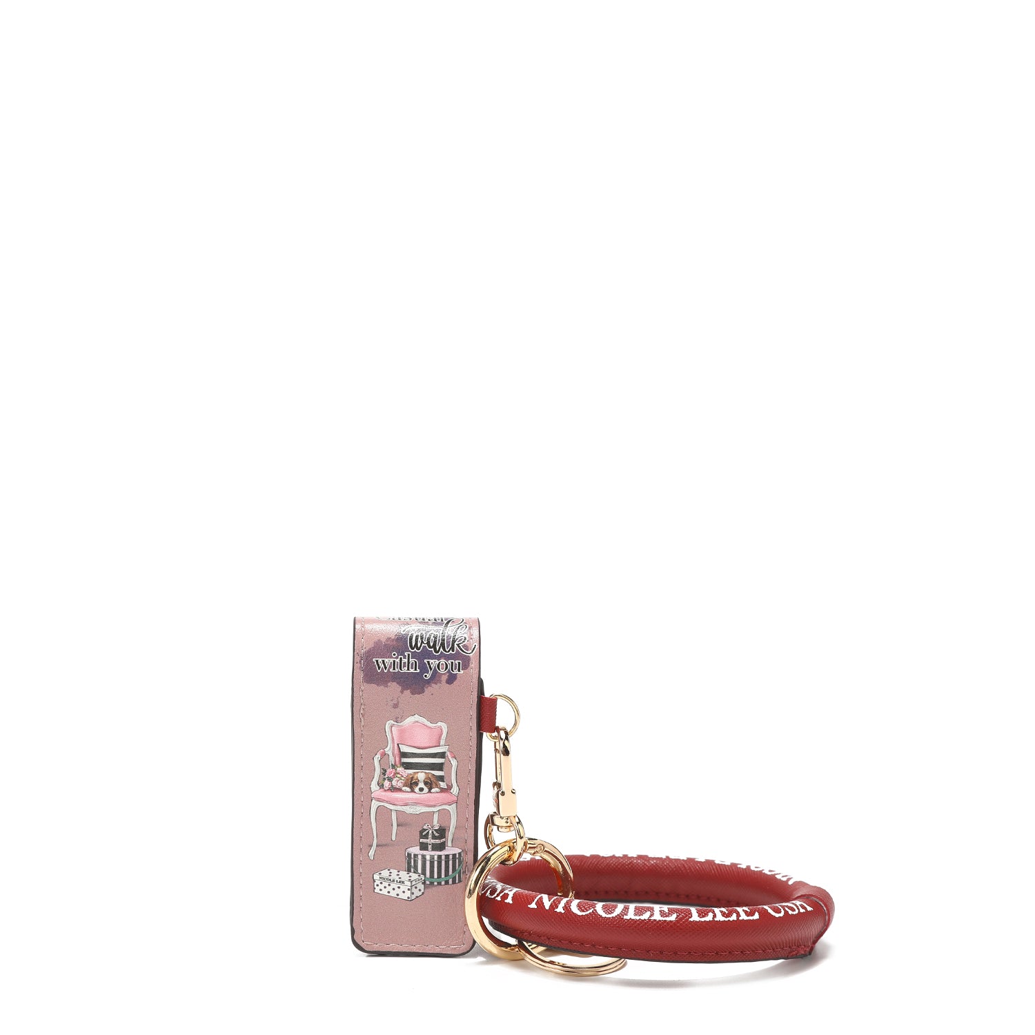 Stylish Lipstick Case Wristlet Keychain - Portable Cosmetic Holder for Women | Perfect for Travel, Parties & Everyday Use