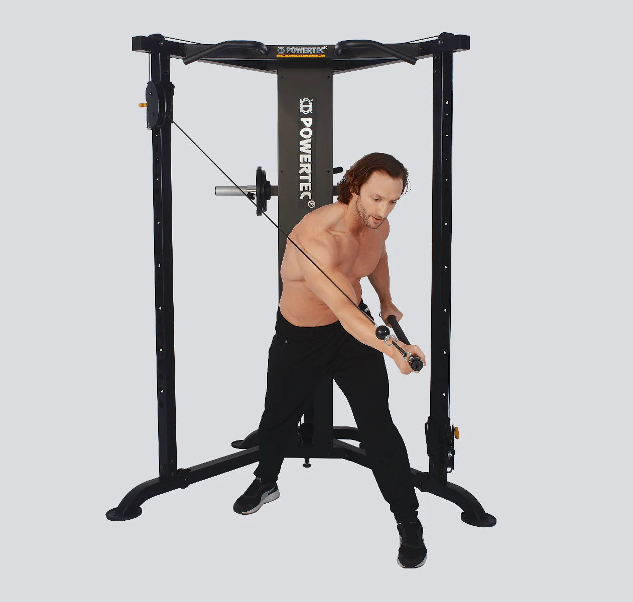 Powertec Streamline Functional Trainer - Home Gym Strength Training Equipment for Full Body Workouts | Perfect for CrossFit, Weightlifting & Fitness Enthusiasts
