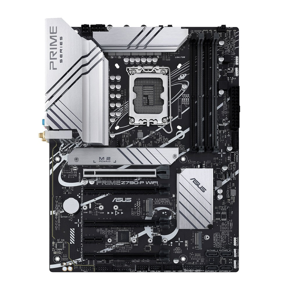 ASUS Prime Z790-P WiFi DDR5 LGA 1700 ATX Motherboard - Intel 12th/13th Gen Ready, PCIe 5.0, Dual M.2, 2.5Gb LAN - Perfect for Gaming PC Builds & Content Creation Workstations