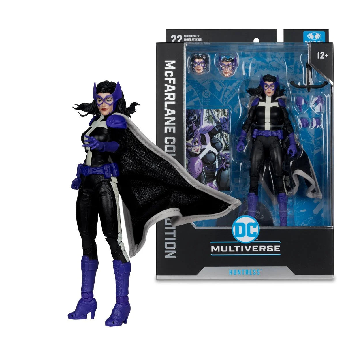 DC Comics McFarlane Collector Edition Huntress The New 52 Action Figure - Perfect for DC Fans, Collectors & Superhero Display