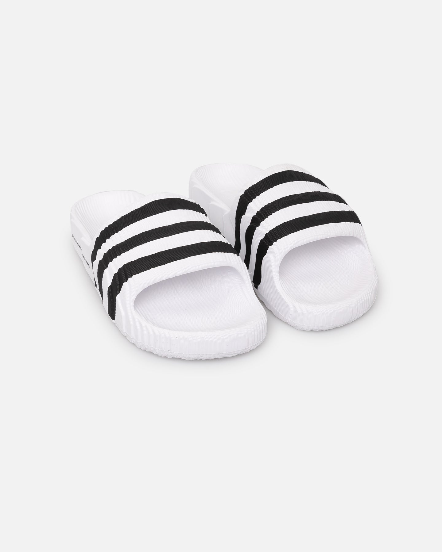 Adidas Adilette 22 Slides - White/White Comfortable Athletic Sandals for Men & Women | Perfect for Pool, Beach, Gym & Casual Wear