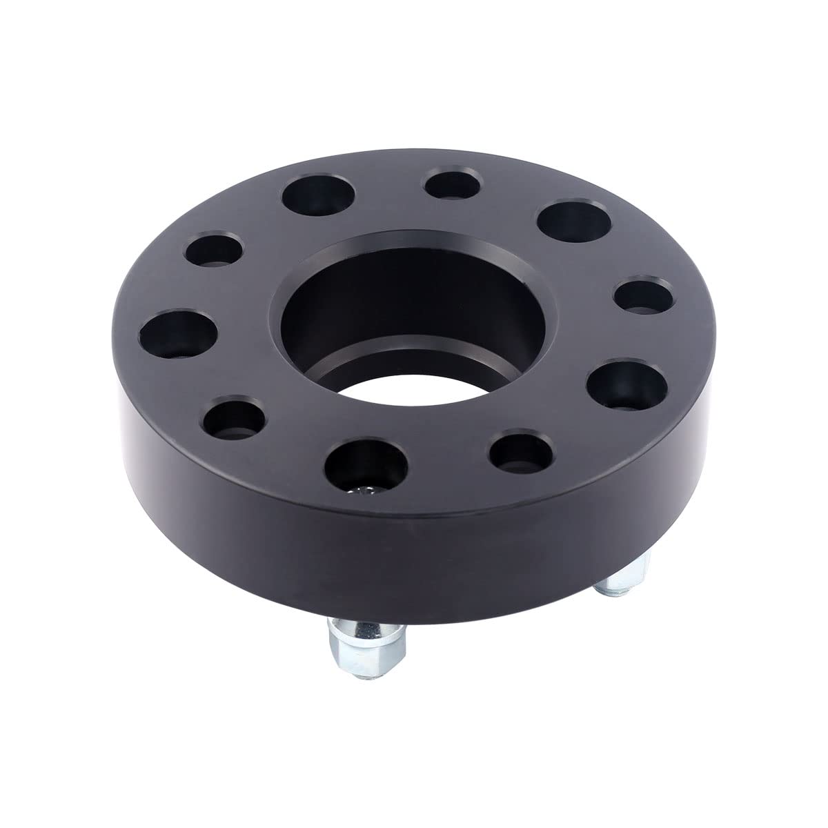 DCVAMOUS 4PC Black 5x4.5 Hubcentric Wheel Spacers 1.5 Inch (38mm) with 1/2
