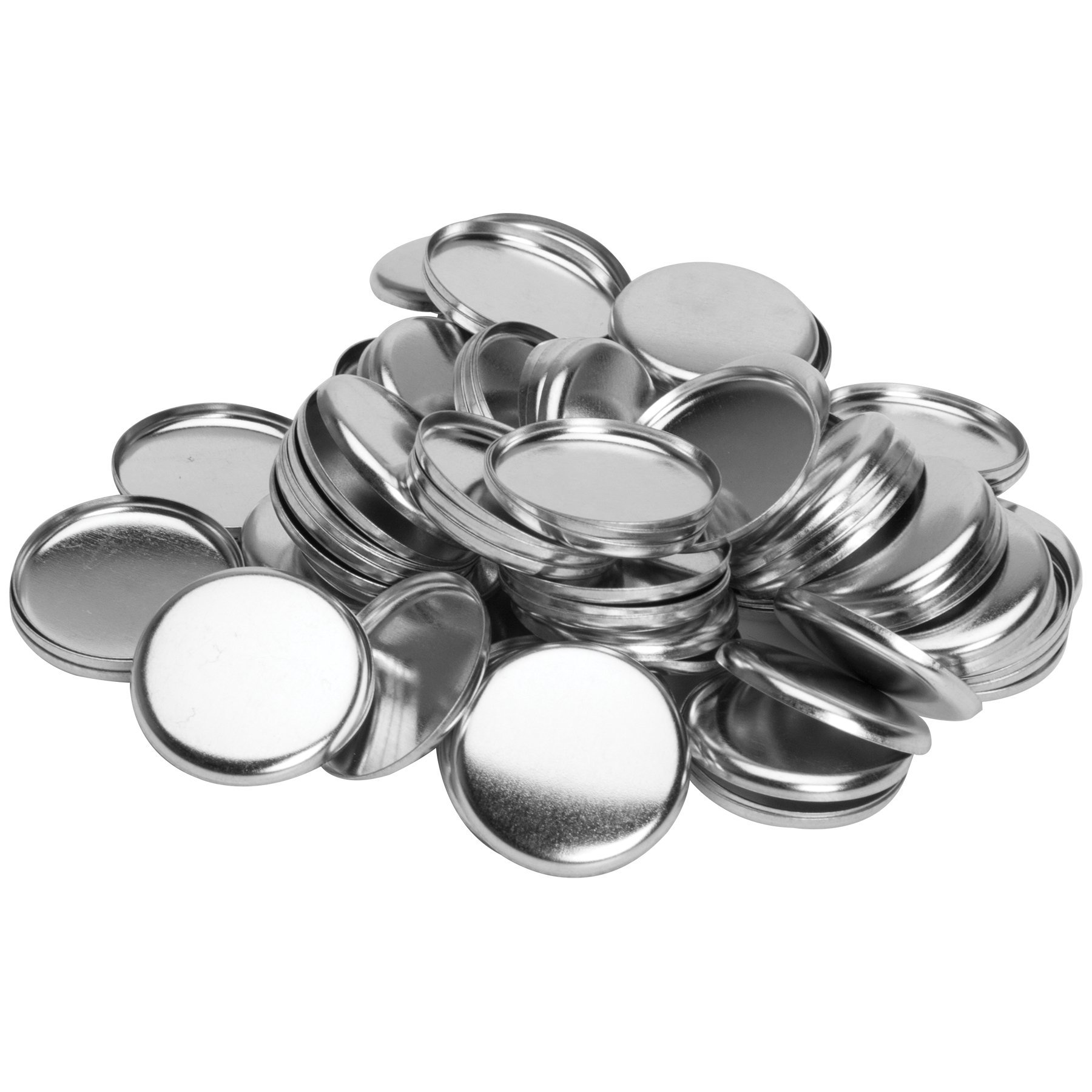 1 Inch Neil Button Parts for Sewing Machines - Pin Back Fasteners - Bulk Pack of 1000 - Perfect for DIY Crafts, Clothing Repair & Upholstery Projects