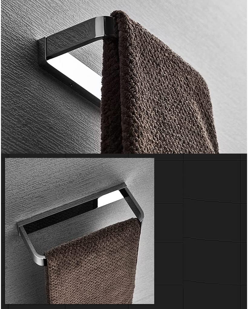 MUSUMI Solid Copper Towel Ring - Heavy Duty Bathroom Towel Holder, Rustproof Toilet Towel Bar for Hanging Hand & Kitchen Towels - Perfect for Modern Bathroom & Kitchen Decor