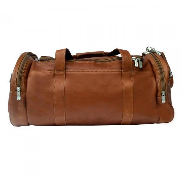 Premium Genuine Leather Gym Bag for Men & Women - Durable Workout Duffel with Spacious Compartments - Perfect for Fitness, Travel & Sports Gear Storage
