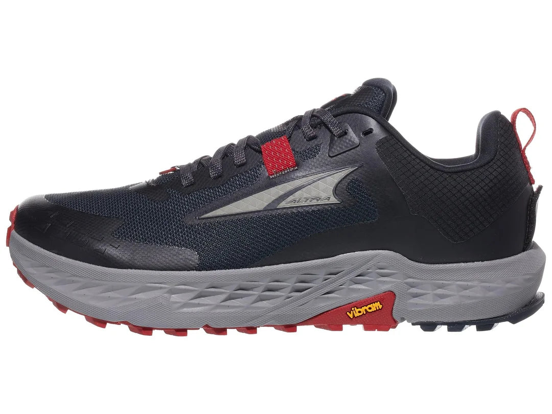 **HOKA ONE ONE Men's Timp 5 Trail Running Shoes - Black | Lightweight Cushioned for Hiking & Outdoor Adventures**