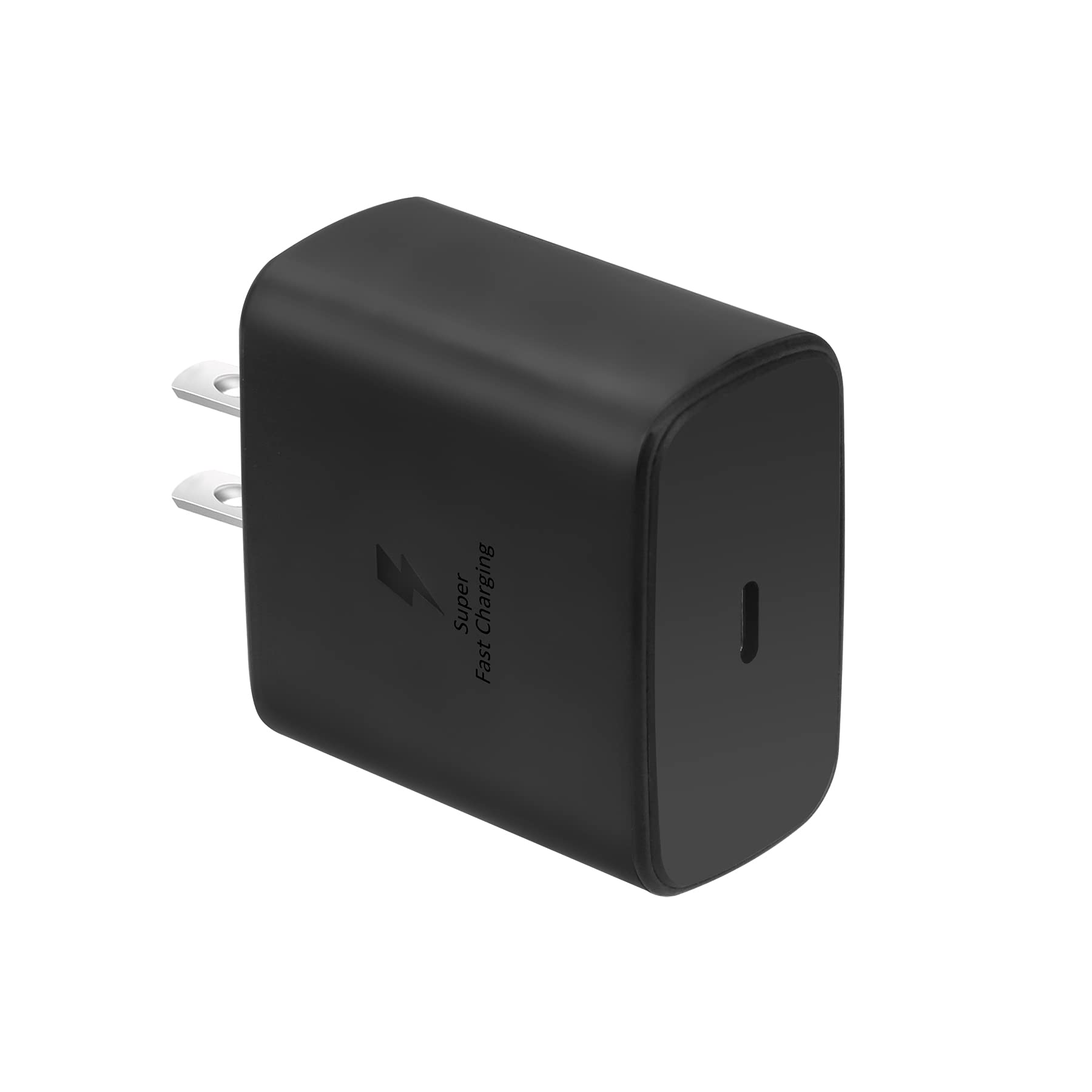 45W USB C Fast Charger PD 3.0 Wall Adapter - Compatible with Samsung Galaxy S25/S24/S23, iPhone 16/15 Pro Max, MacBook Pro & iPad - Super Fast Charging for Home, Office & Travel (Black)