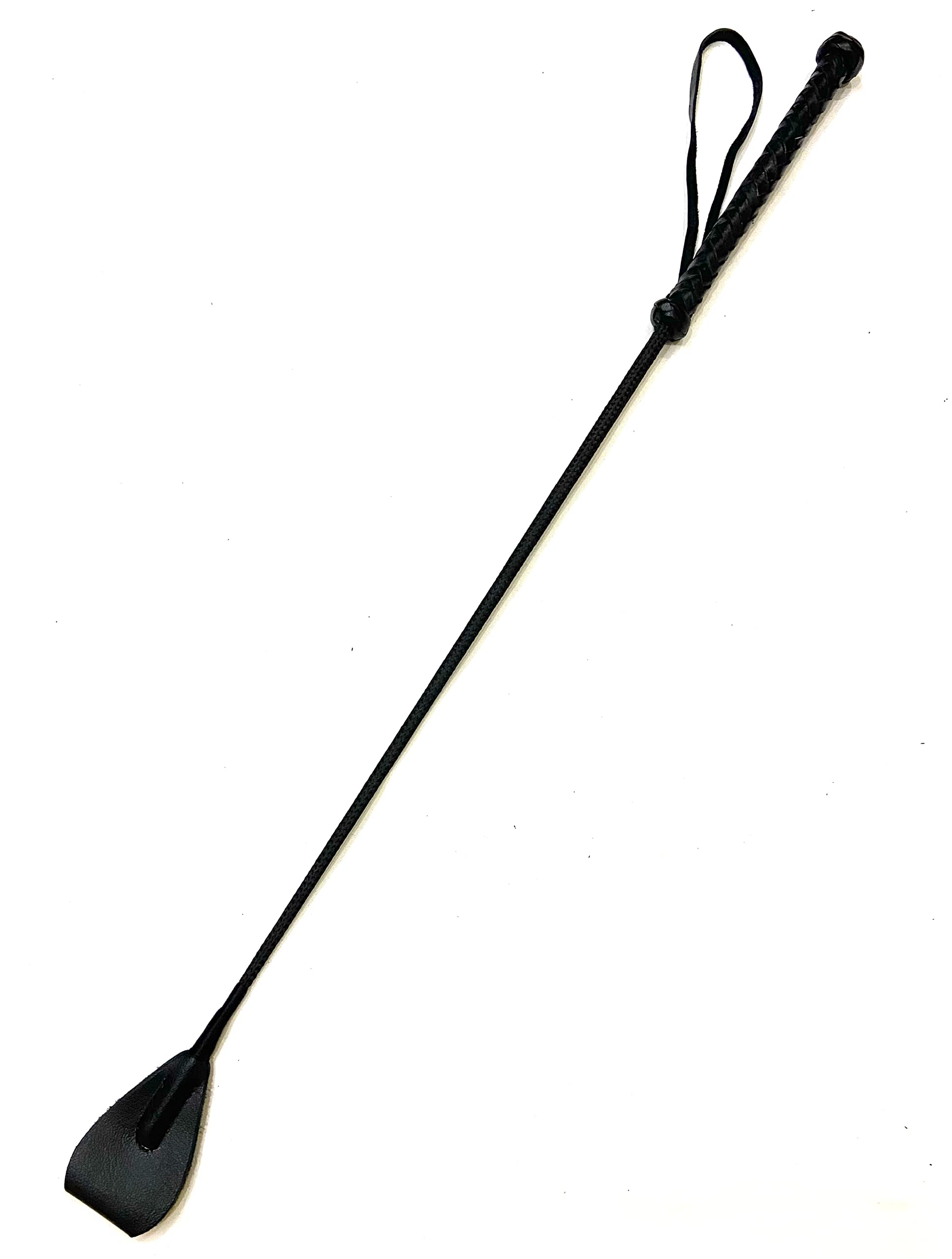 Genuine Leather Braided Dog Leash for Walking & Training - Durable & Stylish (Black, 27 Inch) - Perfect for Daily Walks, Obedience Training & Outdoor Adventures