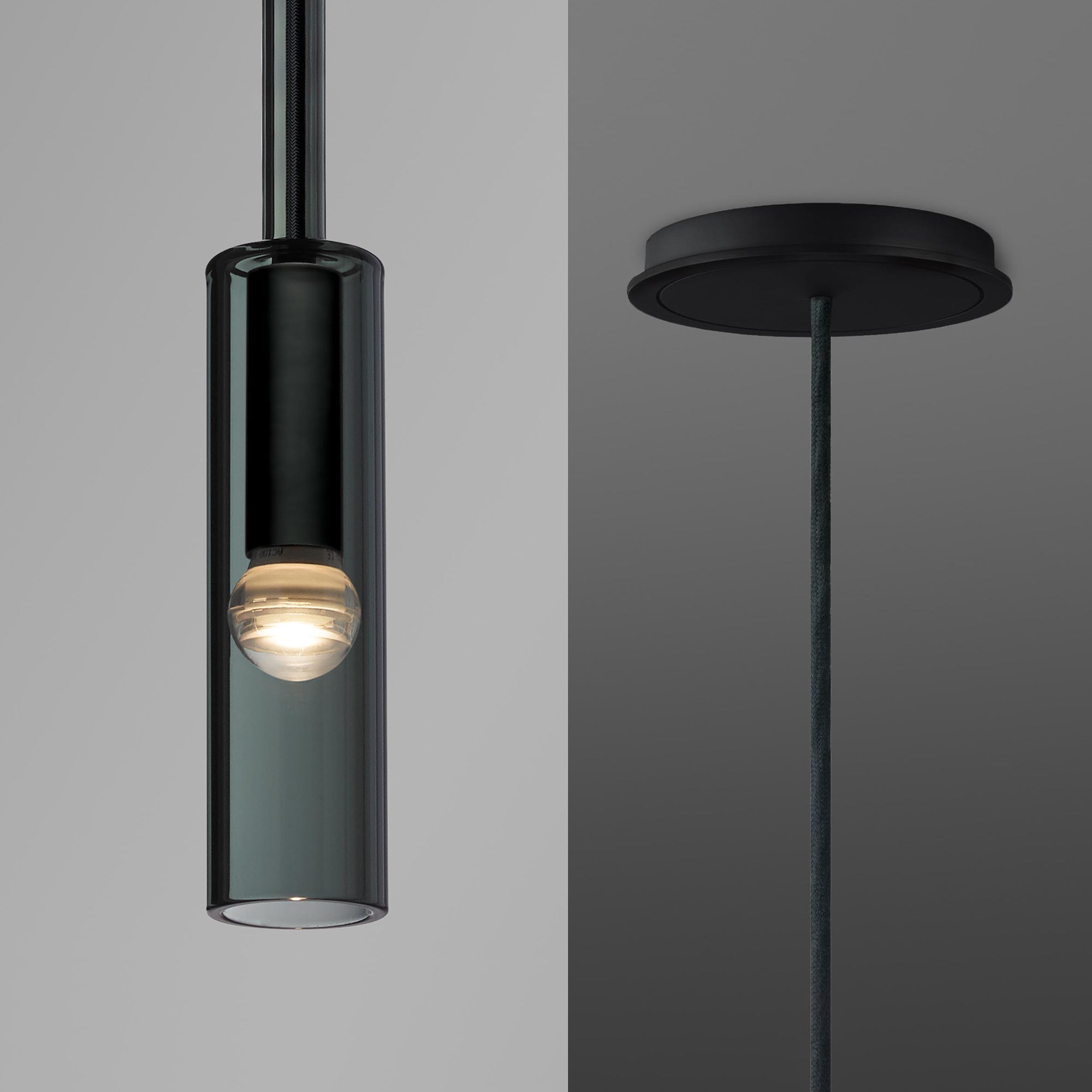Charlot Pendant Light - Modern Hanging Chandelier for Dining Room, Kitchen Island & Bedroom Lighting - Elegant Glass Ceiling Lamp Fixture