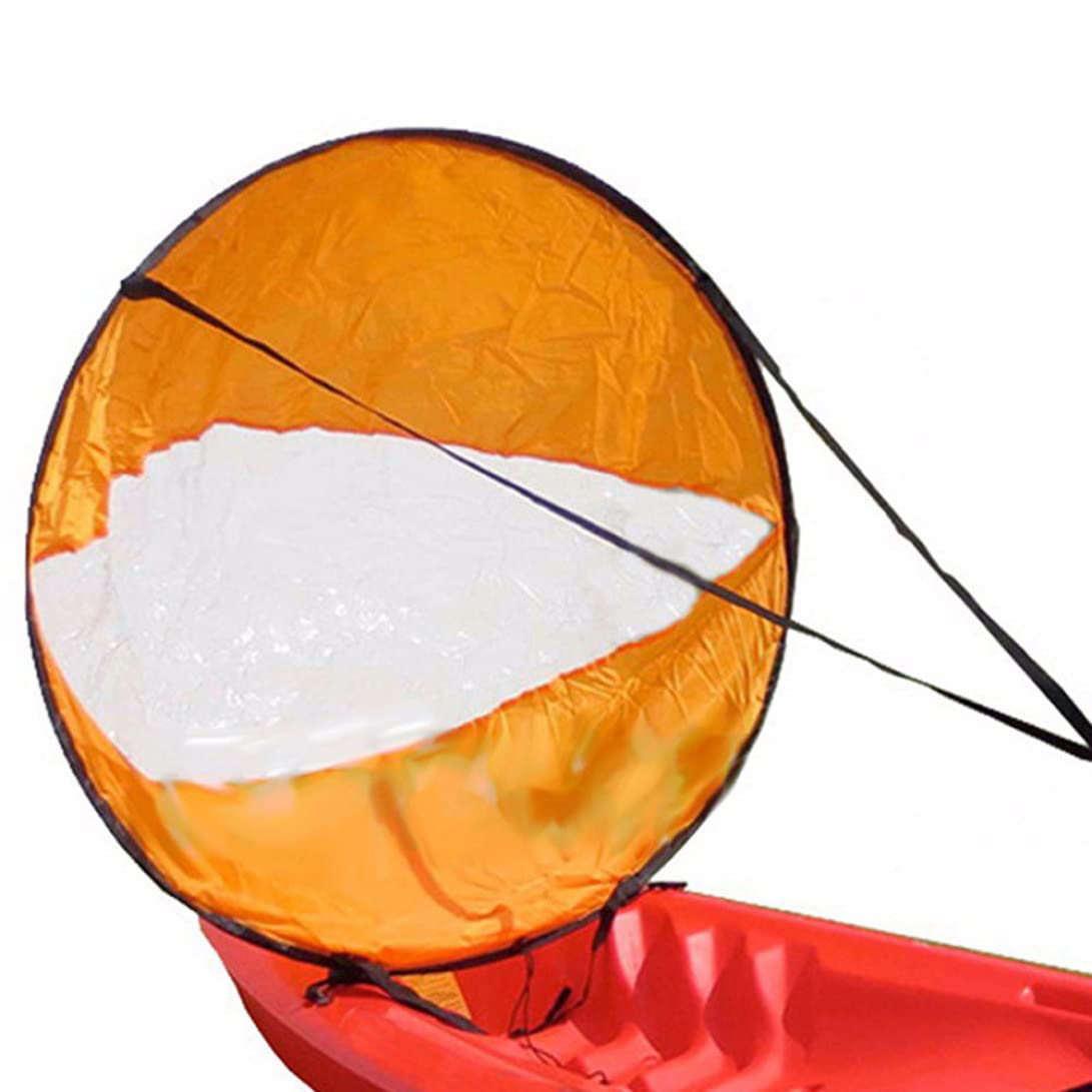 Foldable Kayak Wind Sail with Clear Window - Portable Downwind Sail Paddle for Inflatable Boats & Kayaks | Perfect for Fishing, Camping & Water Sports Adventures