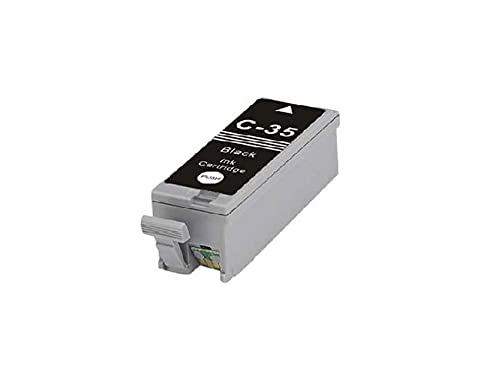 Canon PGI-35 Black Ink Cartridge Replacement - Compatible with PGI-35/1509B002 - High-Quality Inkjet Printer Refill for Home & Office Printing
