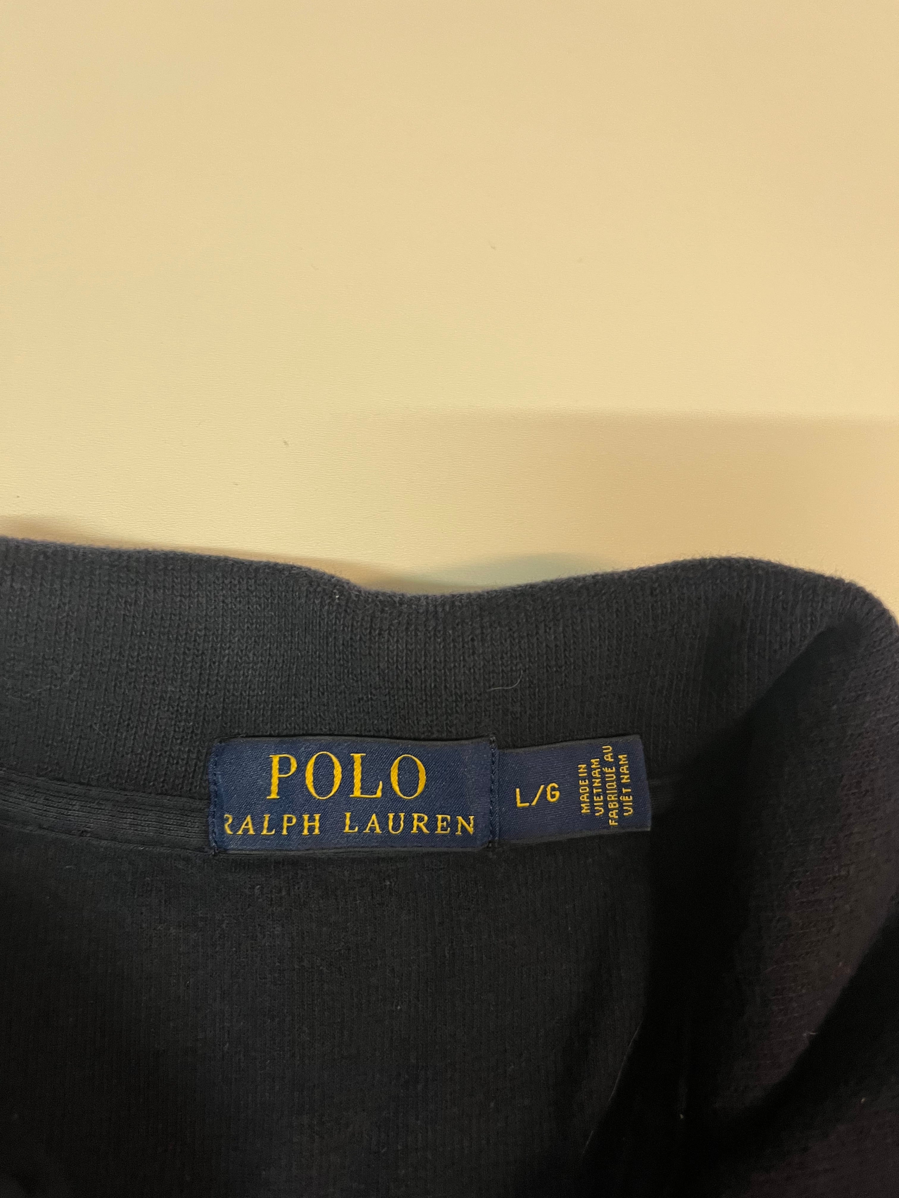 Vintage Polo Ralph Lauren Zip-Up Pullover Sweater - Classic L Fit for Men - Style #1501 | Perfect for Casual Outings, Layering & Fall Fashion