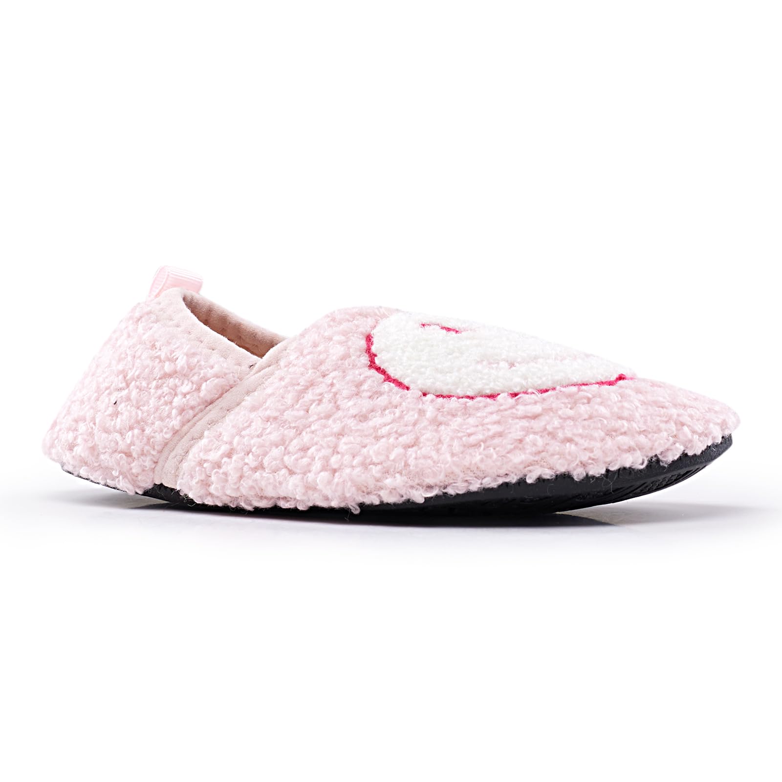 COVS Smile Face Slippers for Kids & Toddlers - Non-Slip TPR Soft Sole House Shoes for Boys & Girls | Cozy Indoor Socks for Playtime, Nap Time & Home Comfort
