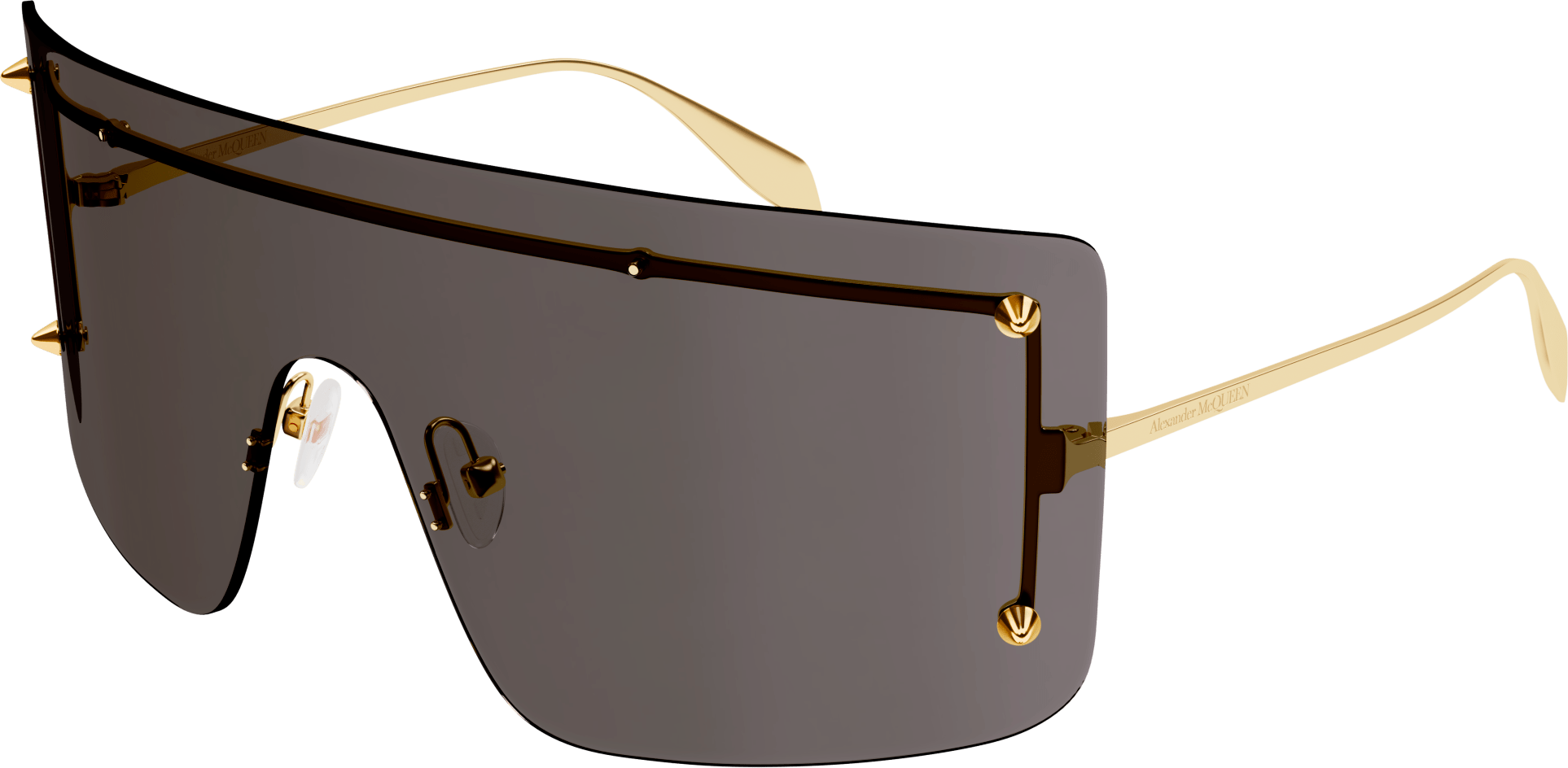 Alexander McQueen AM0412S Sunglasses - Luxury Designer Shades for Men & Women - UV Protection & Polarized Lenses - Perfect for Outdoor Activities, Travel & Fashion Statements