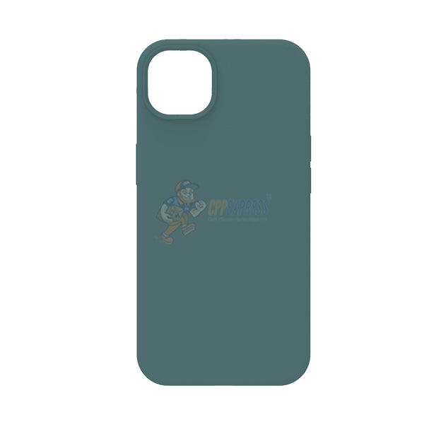 iPhone 15 Plus Case - Slim Soft Silicone Protective Shockproof Cover (Dark Green) | Perfect for Everyday Use, Travel & Outdoor Activities