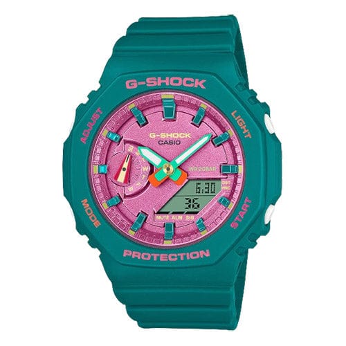 Casio G-Shock GMA-S2100BS-3A Digital Watch for Women - Slim & Lightweight Shock Resistant Design - Perfect for Running, Hiking & Outdoor Adventures