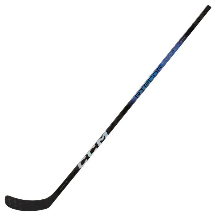 CCM Ribcor Trigger 8 Pro Intermediate Hockey Stick - Senior/Intermediate Flex for Ice Hockey Players - Perfect for Power Shots & Quick Releases on the Ice