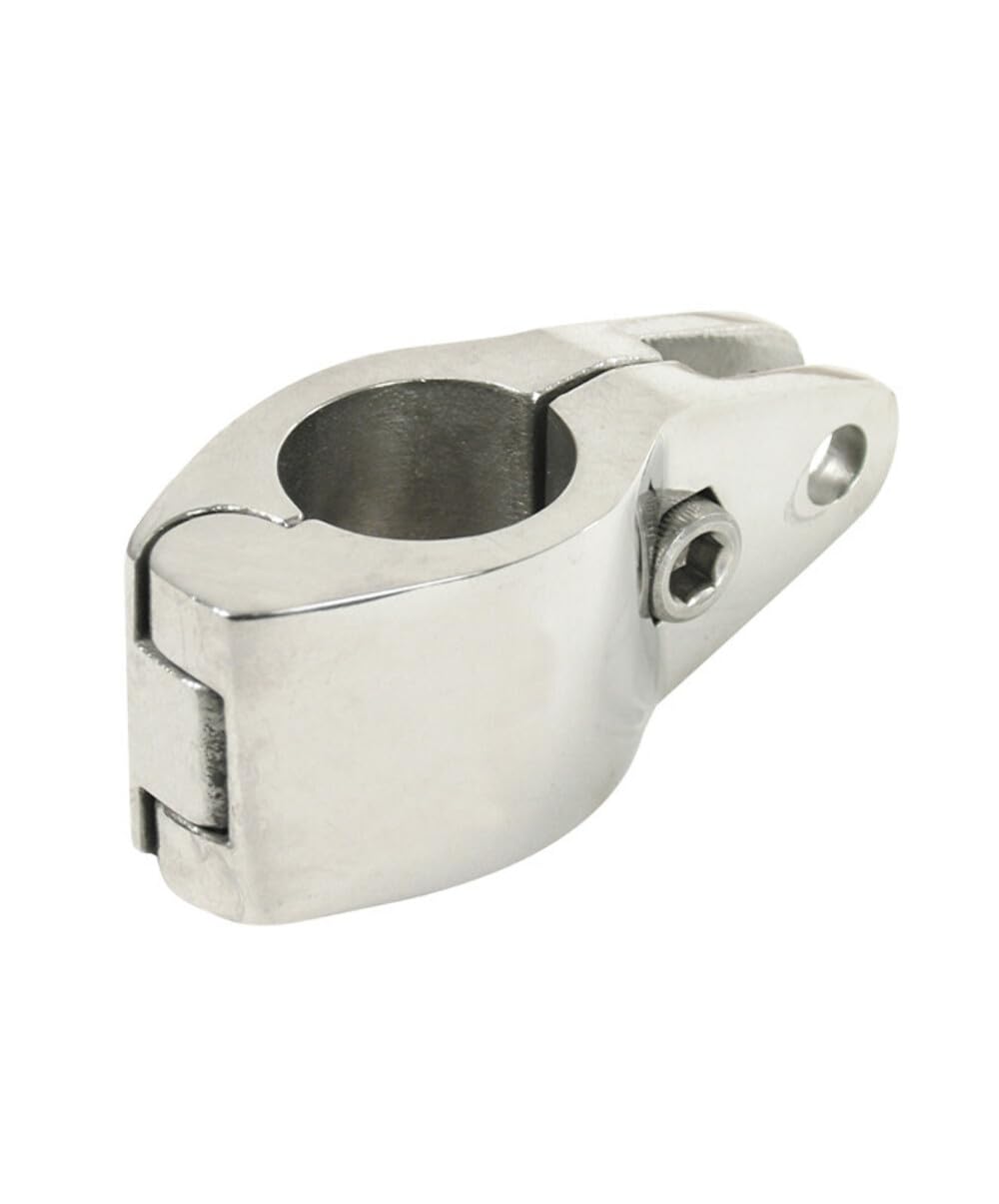 Whitecap 6102RC 316 Stainless Steel 1 Inch Clamp-On Jaw Slide - Perfect for Marine, Plumbing, and Industrial Pipe Fastening Applications