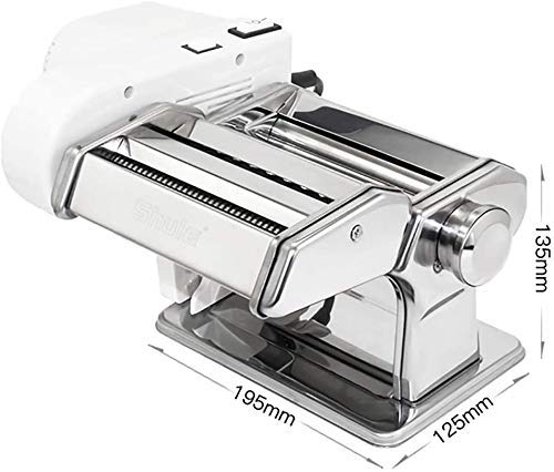 Electric Pasta Maker Machine - Stainless Steel Motorized Pasta Maker with 220V for Homemade Noodles, Spaghetti, Ravioli | Perfect for Italian Cooking, Family Dinners & Restaurant Use (Color: A)