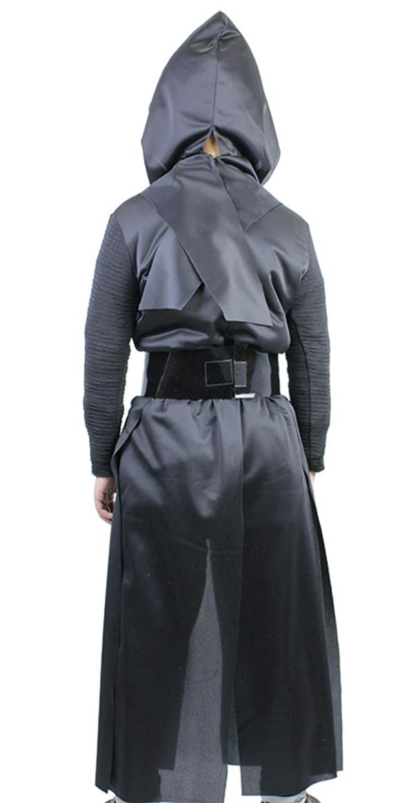 Kids Kylo Ren Costume - Ben Solo Cosplay Outfit with Mask & Jedi Robe | Star Wars Halloween Costume for Boys | Perfect for Halloween Parties, Cosplay Events & Dress-Up Play