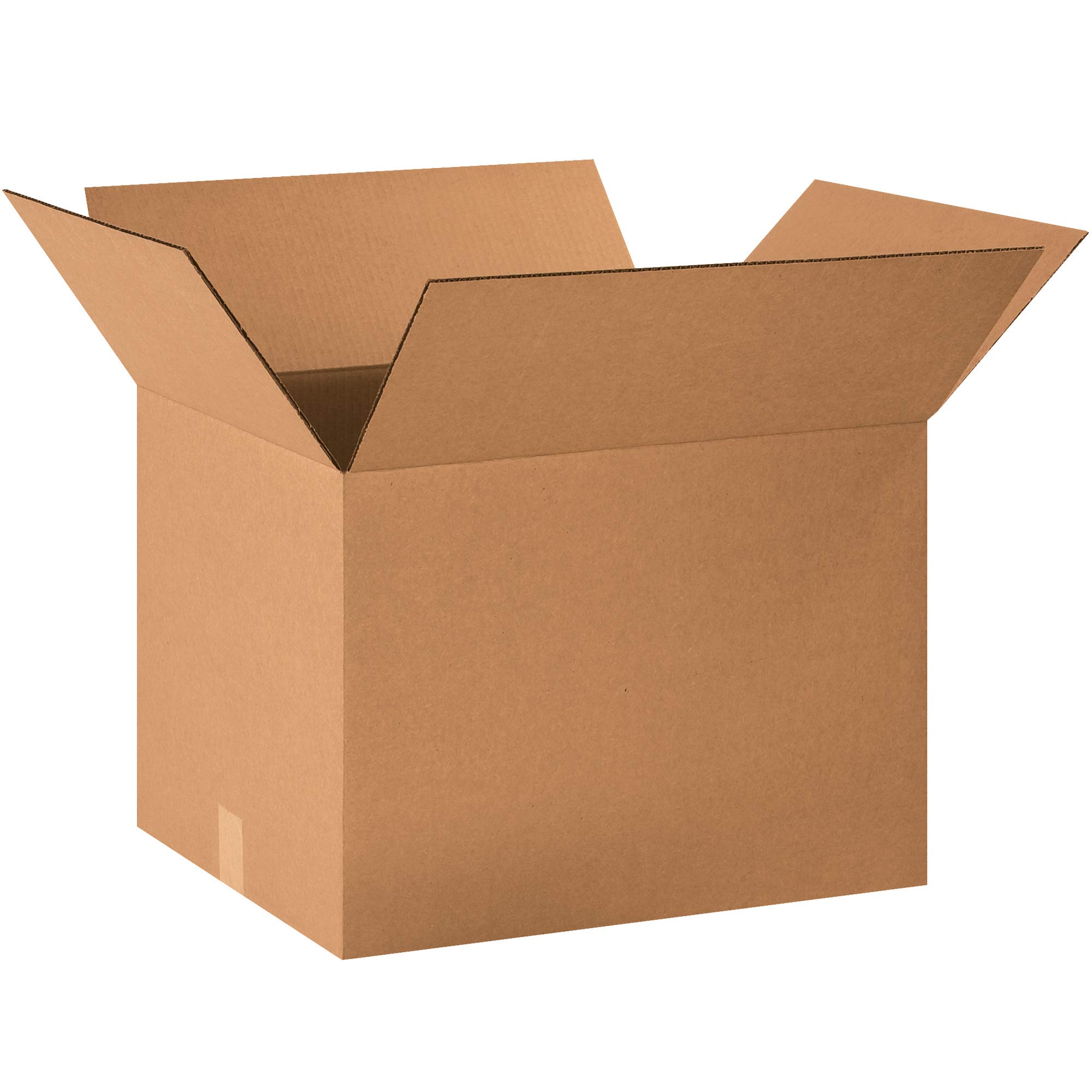 Aviditi HD201614 Heavy-Duty Single Wall Corrugated Cardboard Boxes - 20x16x14 Inches, Kraft Brown - 15 Pack for Shipping, Moving & Storage | Ideal for Home, Office & Warehouse Organization