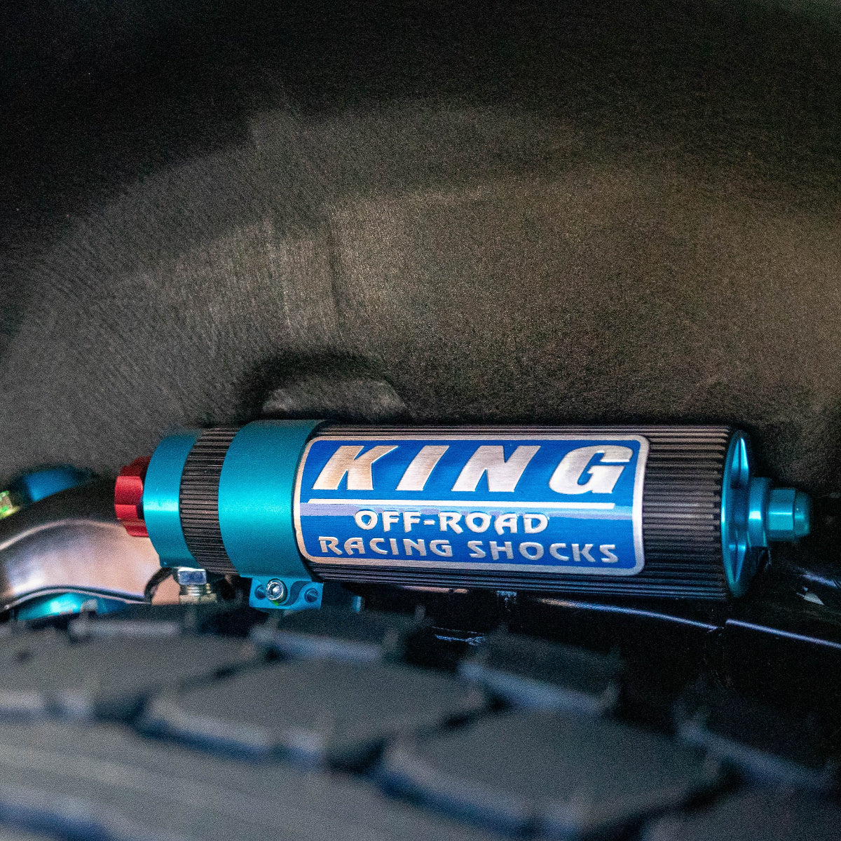 21+ Ford Bronco King 2.5 Finned Remote Reservoir Coilovers with Adjusters - Front & Rear Suspension Upgrade for Off-Roading, Overlanding & Trail Riding