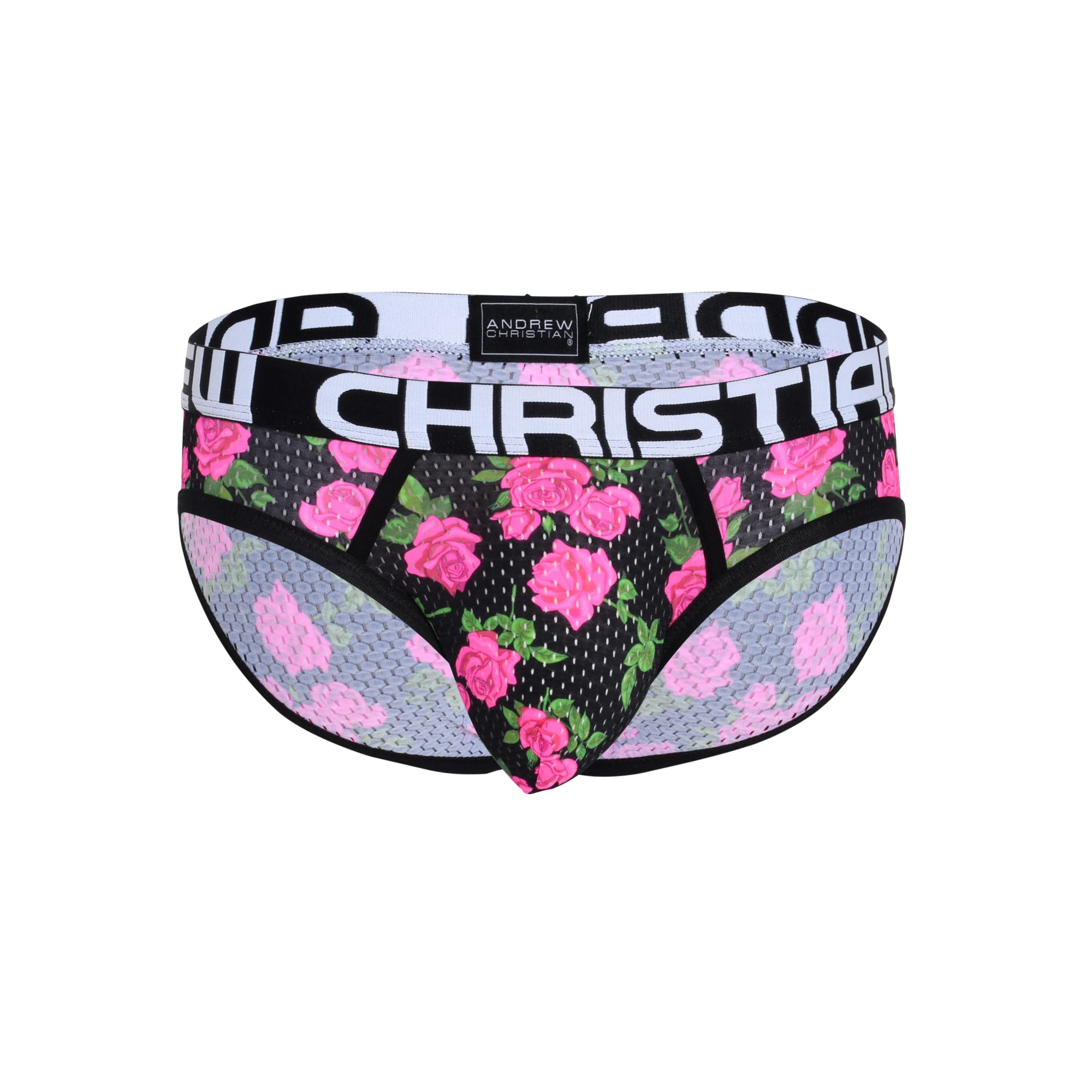 Andrew Christian Almost Naked Mesh Briefs for Men - Ultra Soft Breathable Underwear with Comfortable Waistband | Perfect for Gym, Lounge & Everyday Wear