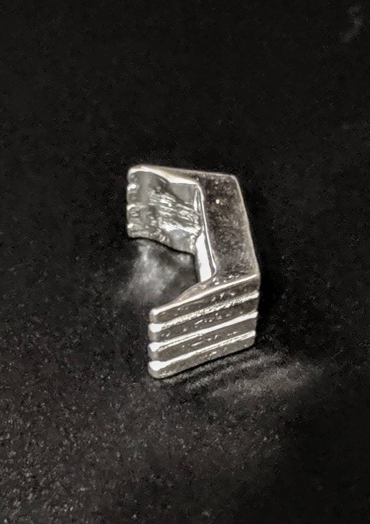 10x8mm & 16x12mm Emerald Cut Solid Sterling Silver or 14K Gold Plated Jewelry Settings - DIY Ring, Earring, Pendant Making Supplies for Custom Handmade Jewelry | Perfect for Engagement Rings, Wedding Bands & Gift Jewelry Crafting