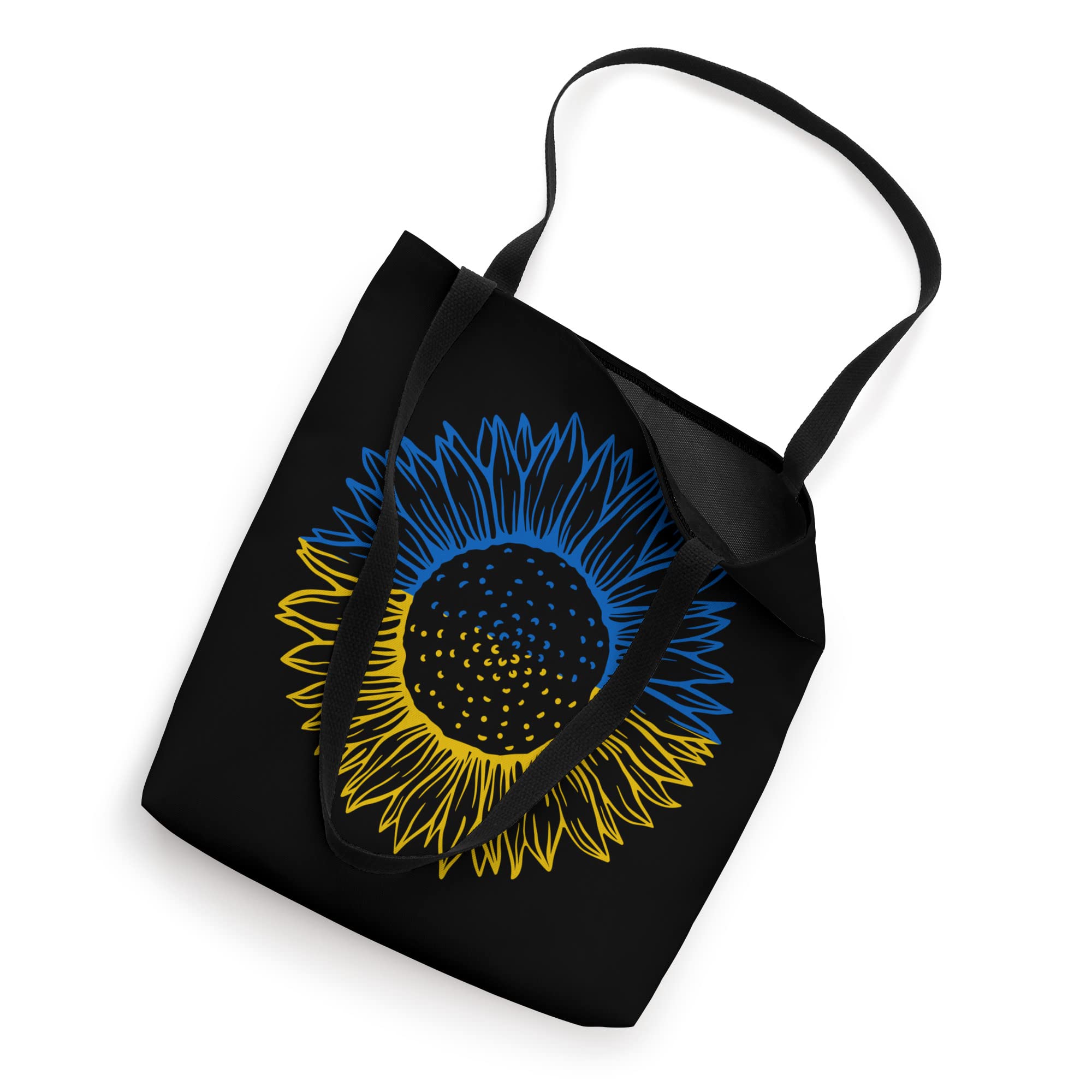 Ukraine Sunflower Tote Bag - Eco-Friendly Reusable Grocery Shopping Bag - Perfect for Farmers Market, Beach & Daily Use
