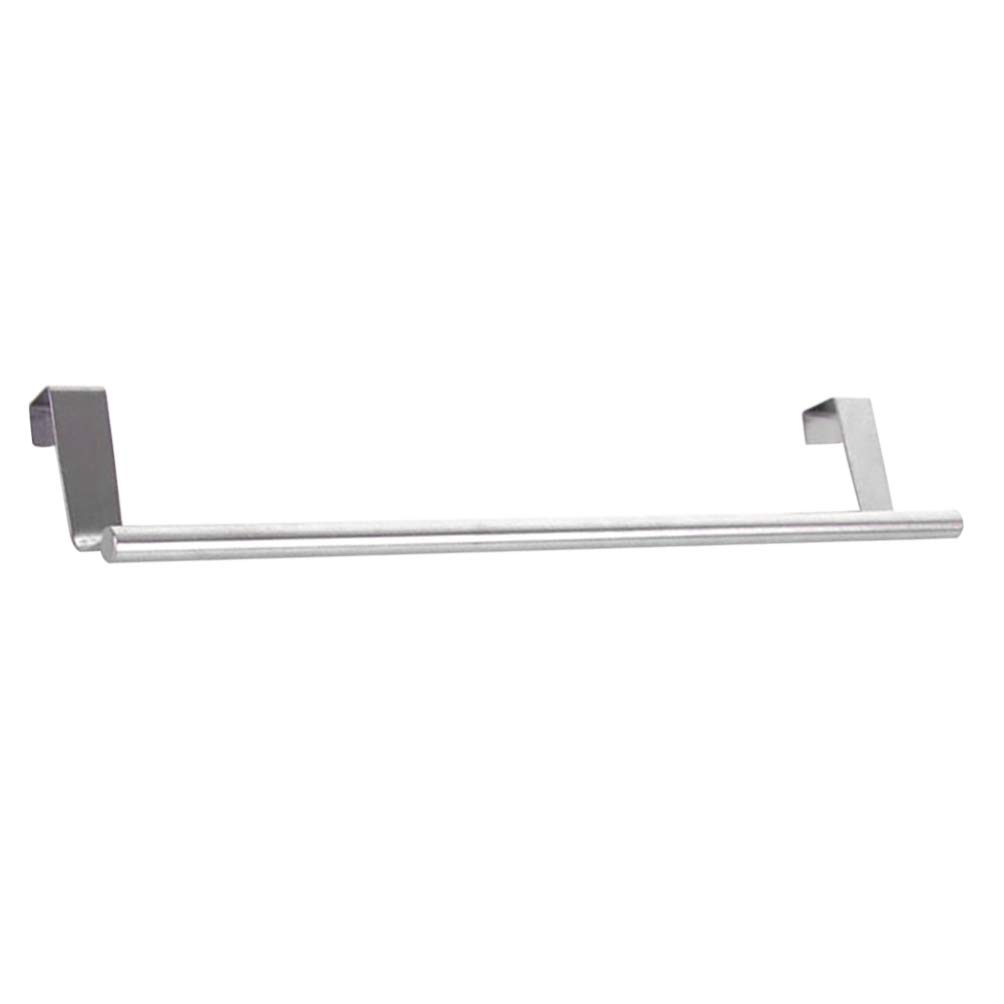 Stainless Steel Towel Holder Stand - 1pc Bathroom Towel Rack Organizer with Multi-Functional Storage for Kitchen, Spa & Home Decor