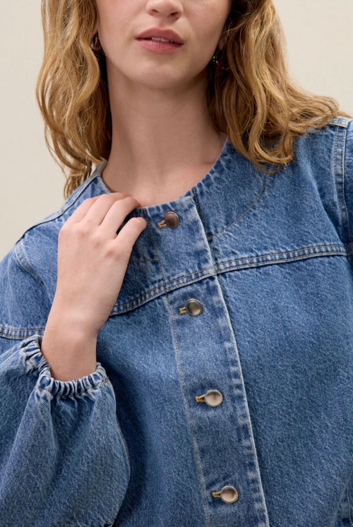 DAX Men's Denim Jacket - Classic Blue Distressed Denim Trucker Jacket for Men | Stylish Casual Wear for Everyday Outfits & Outdoor Adventures