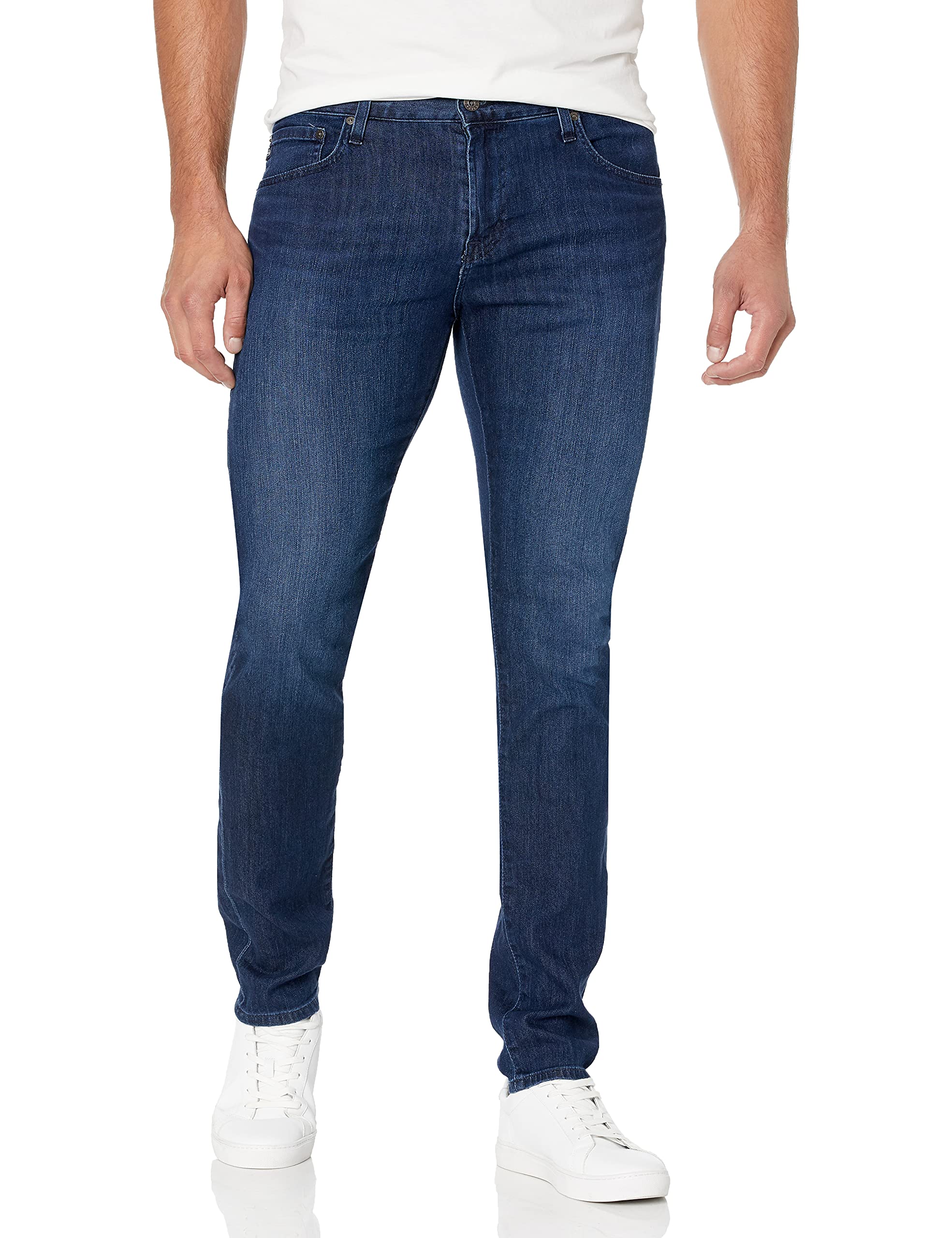 Men's Slim Skinny Leg Air Lux Denim Jeans - Lightweight Stretch Comfort for Casual & Night Out Wear