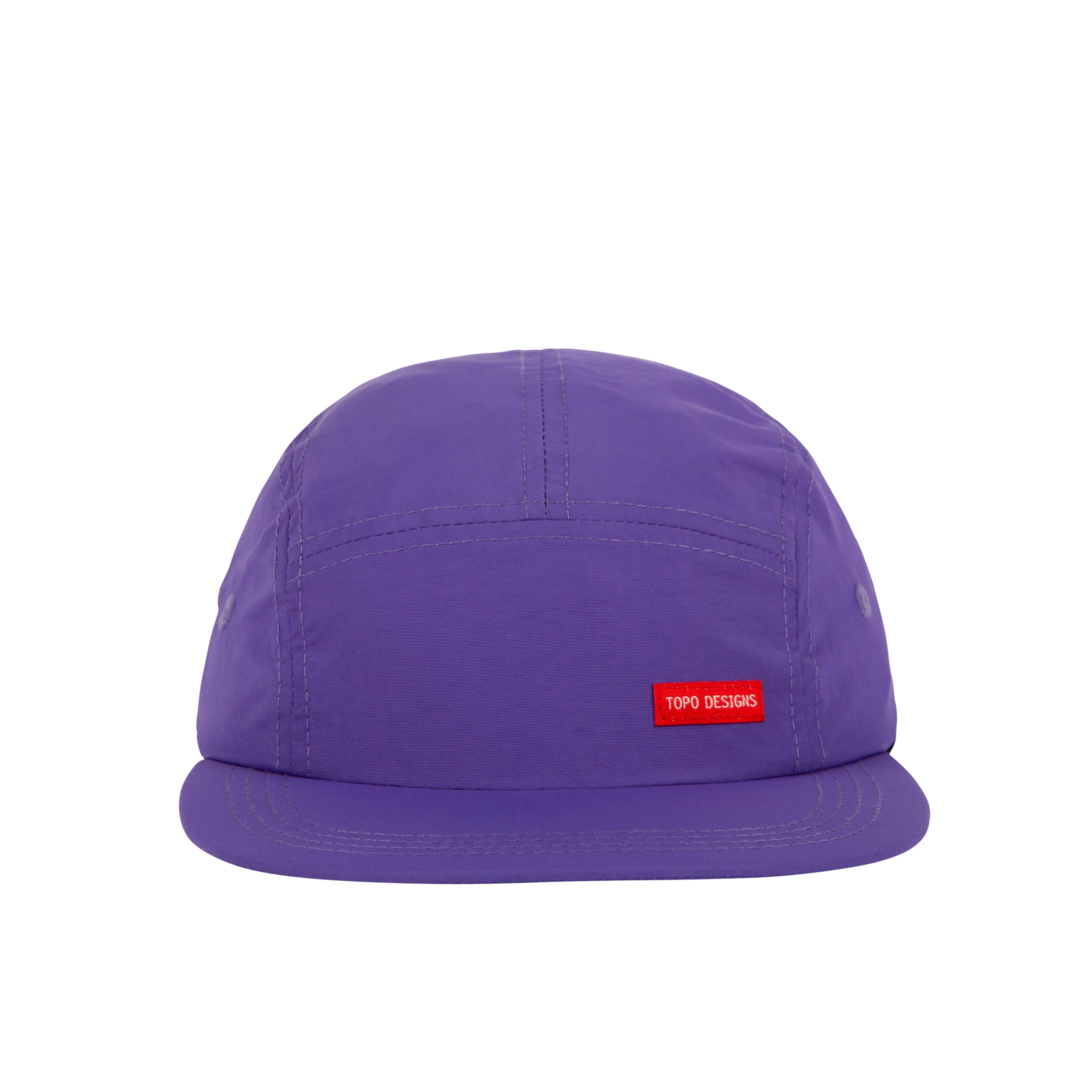 Topo Designs Nylon Camp Hat - Lightweight Outdoor Sun Hat for Hiking, Camping & Travel - Purple Unisex Bucket Hat