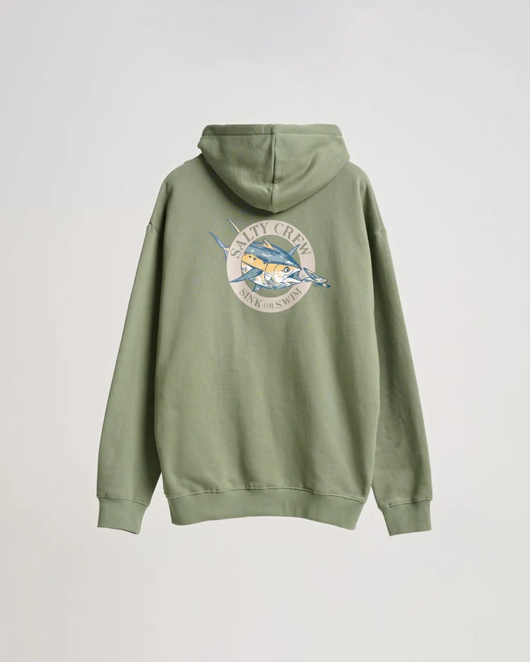Salty Crew Chaser MW Fleece Jacket - Men's Warm & Water-Resistant Outdoor Fleece for Fishing, Hiking & Camping