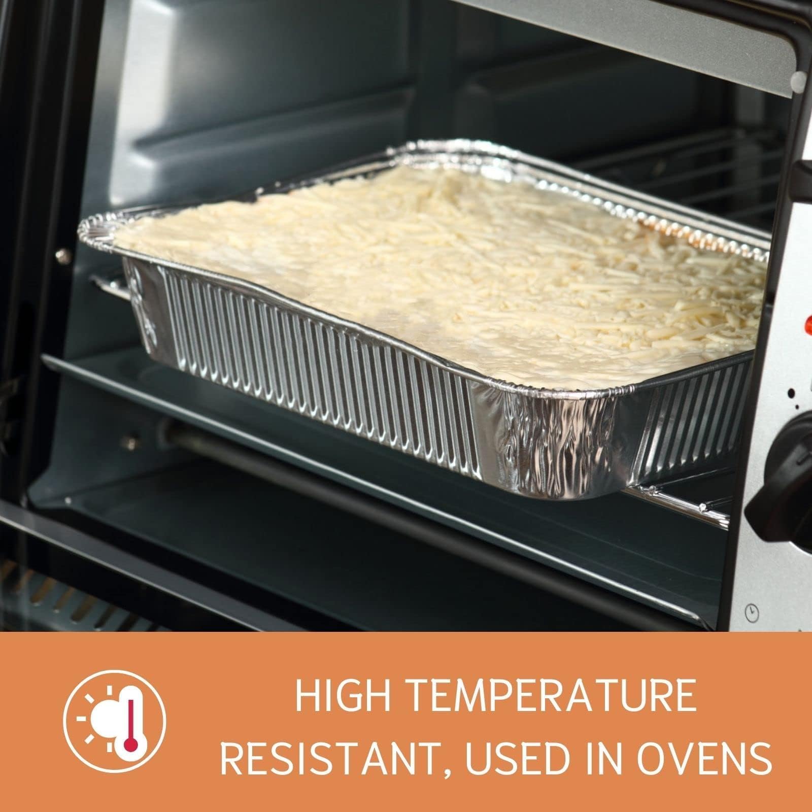 (35 Pack) 8x8 Inch Square Aluminum Baking Pans with Clear Lids - Disposable Foil Cake Pans for Cooking, Heating & Food Storage - Perfect for Baking, Meal Prep, Parties & Catering