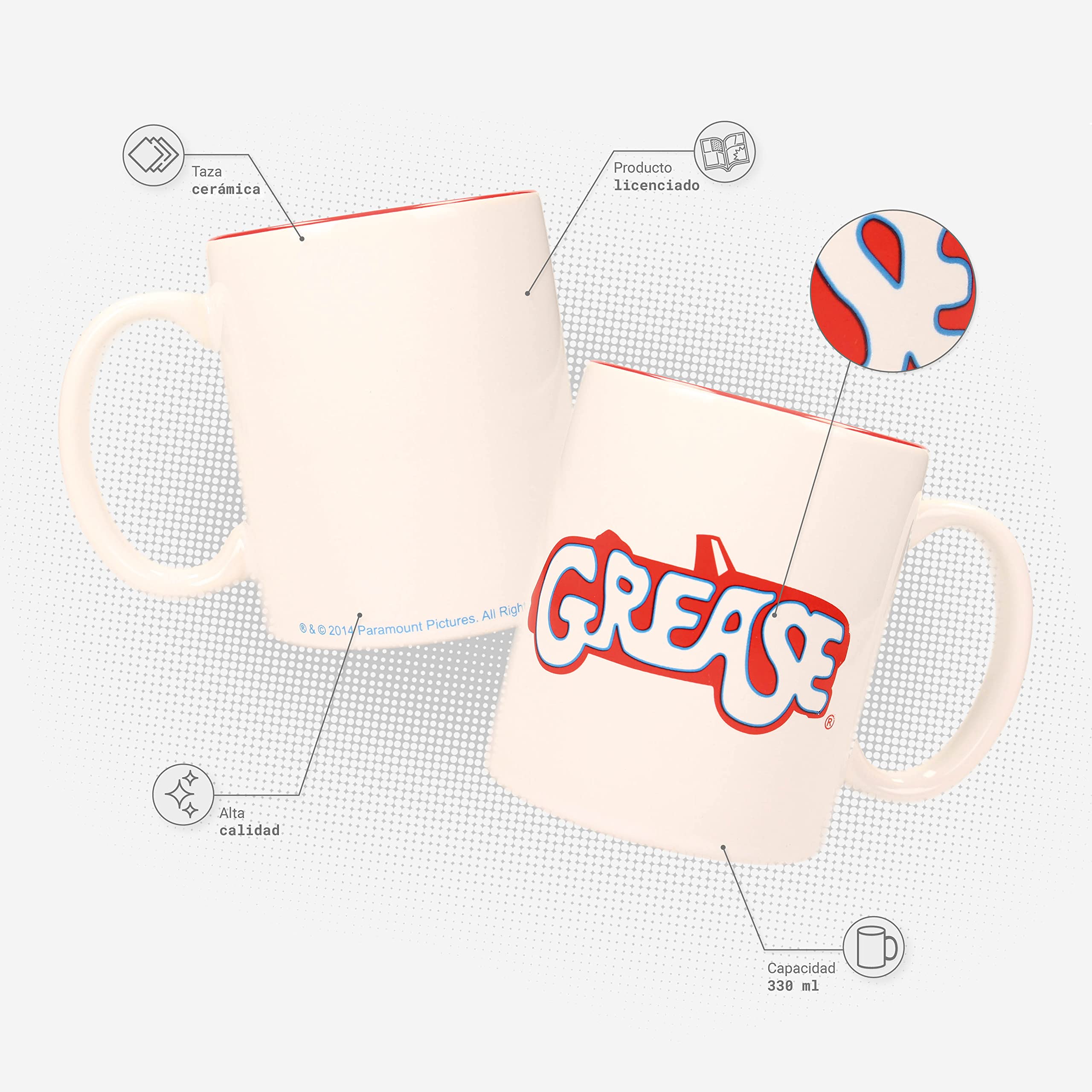 SD Toys - Stylish Skirt Logo Ceramic Coffee Mug - Perfect for Office, Home & Gifts